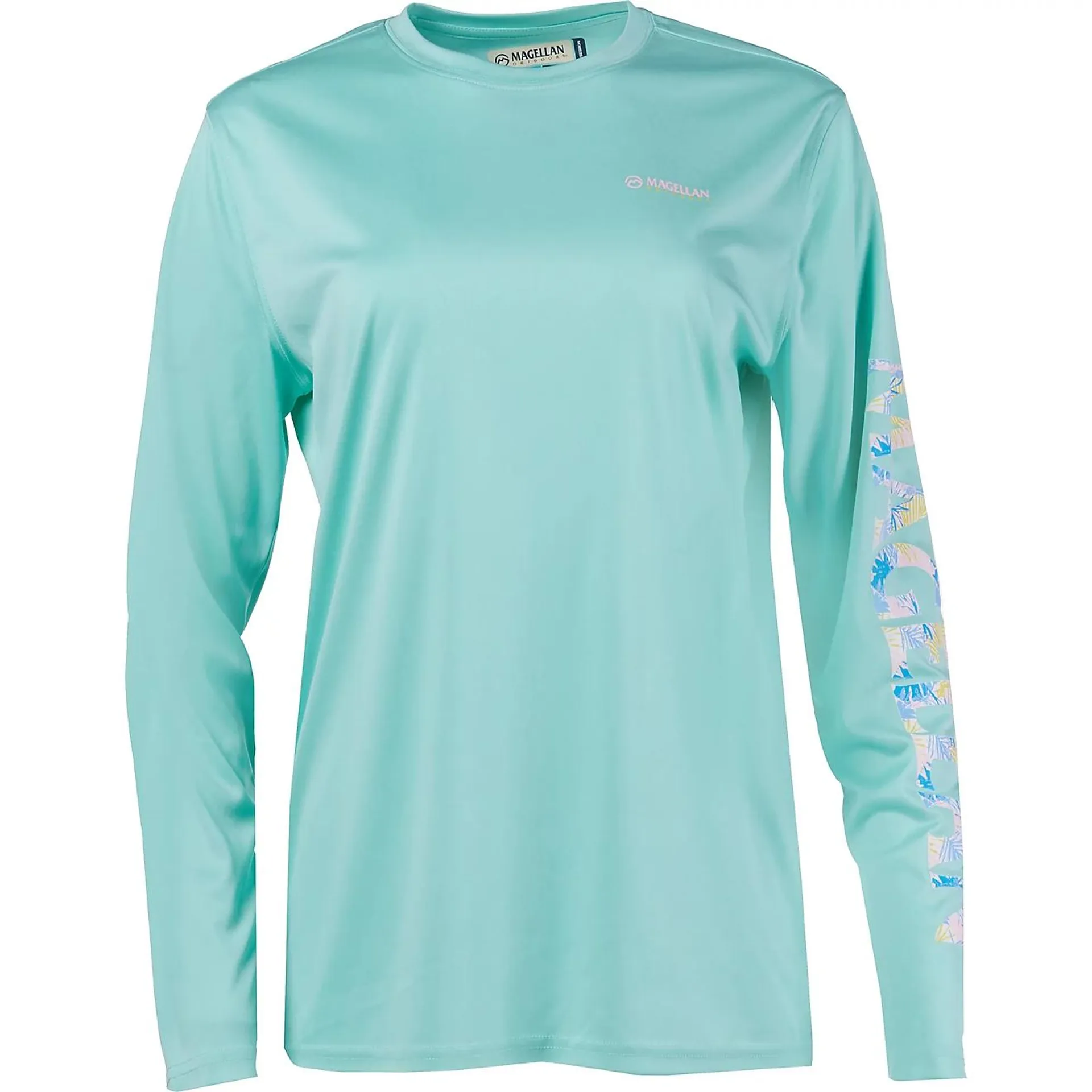 Magellan Outdoors Women's Caddo Lake Logo Crew Long Sleeve T-shirt