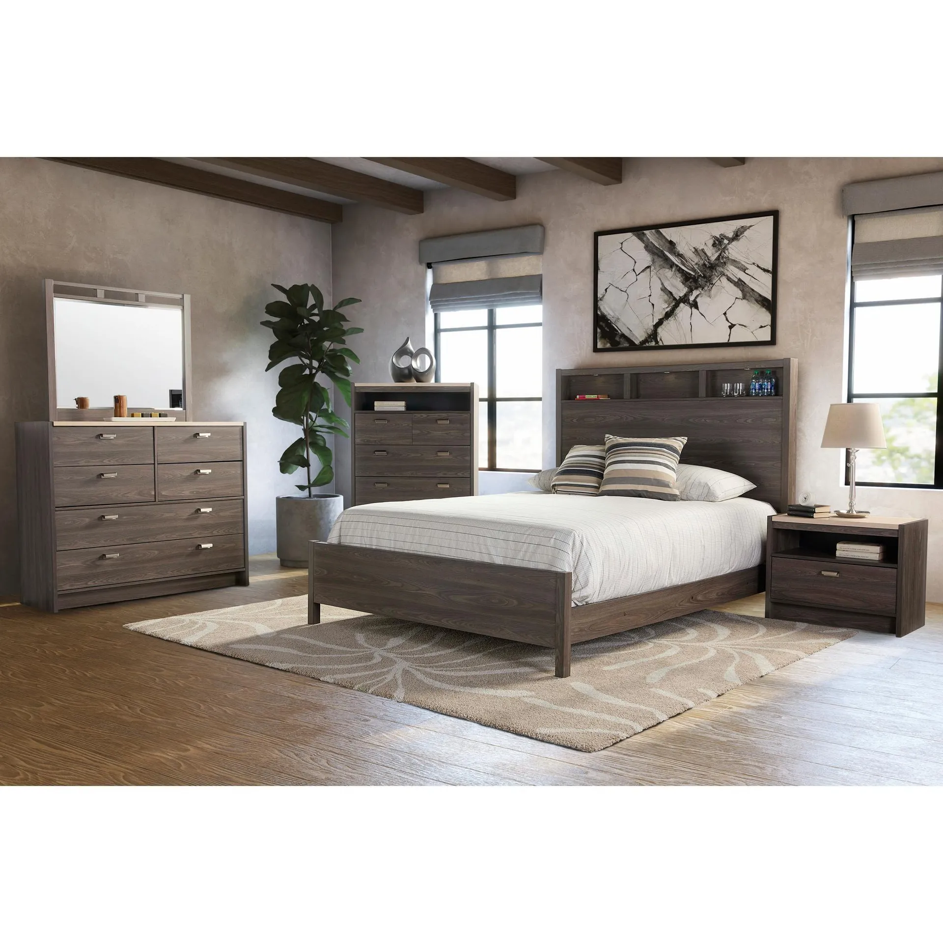 7 - Piece Evolution King Bedroom Set