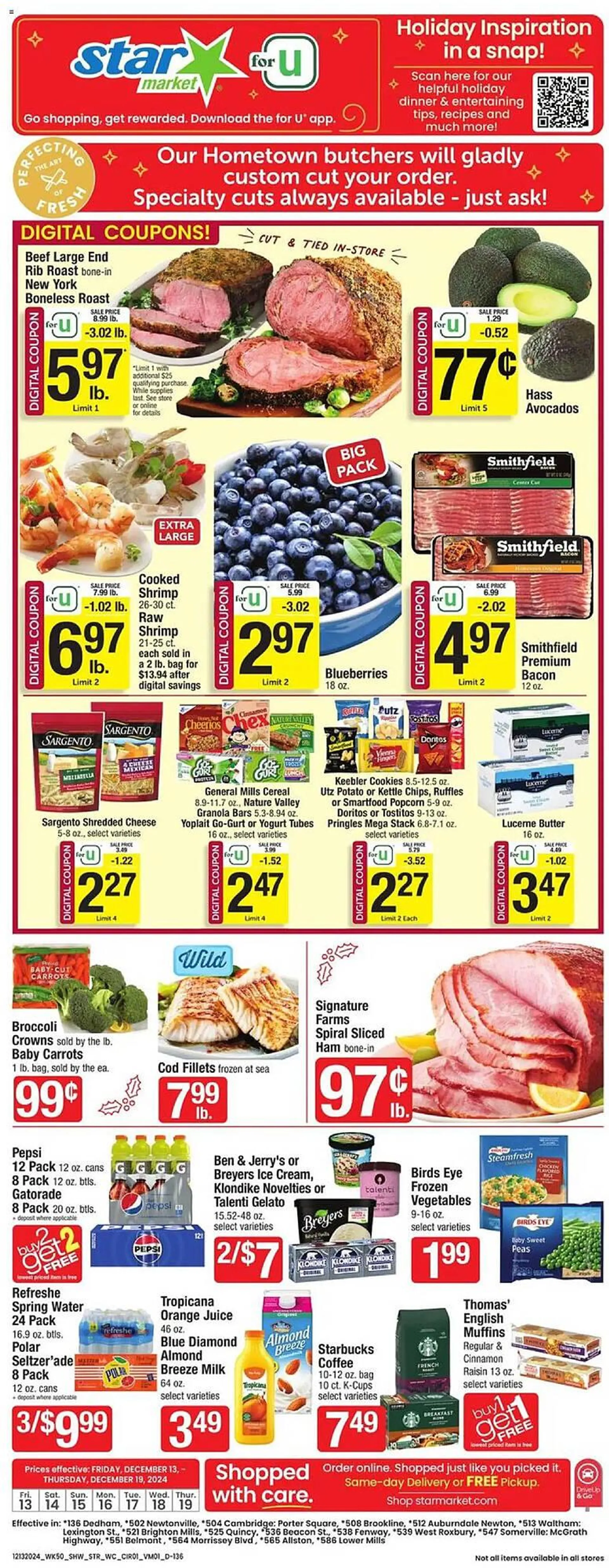 Star Market Weekly Ad - 1