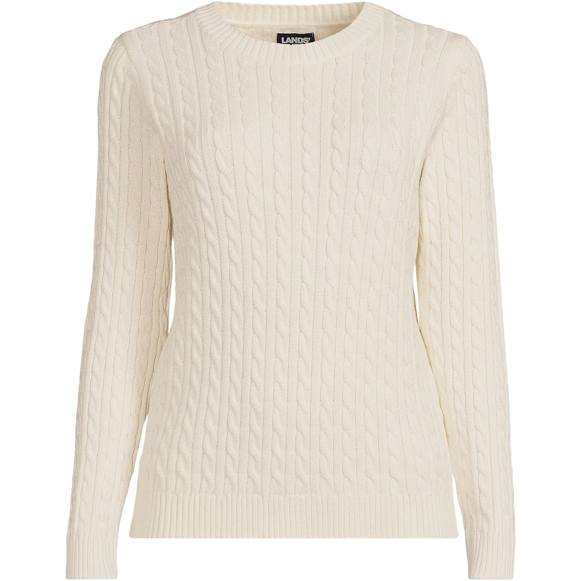 Women's Drifter Cable Crew Neck Sweater