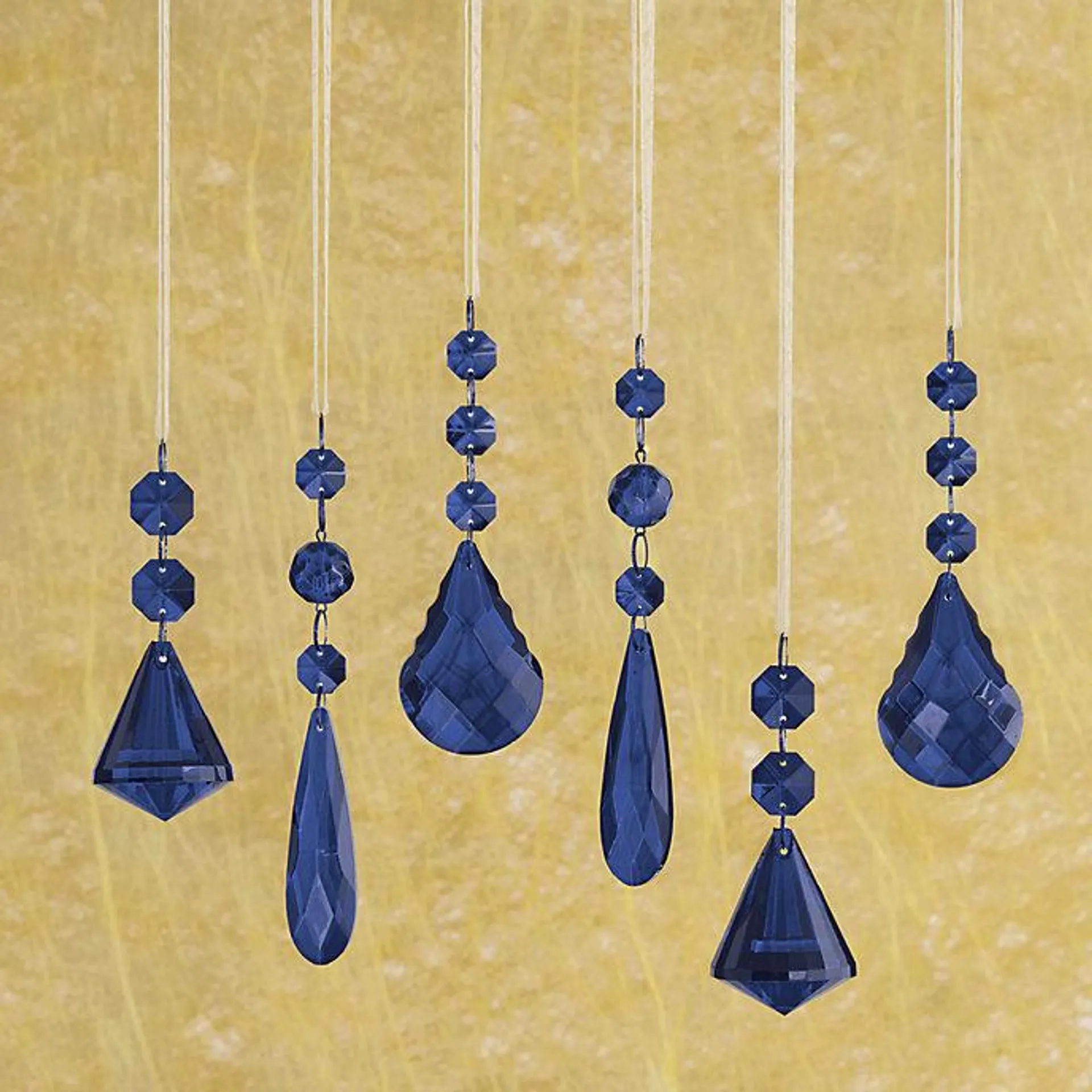 Crystal Drop Ornaments