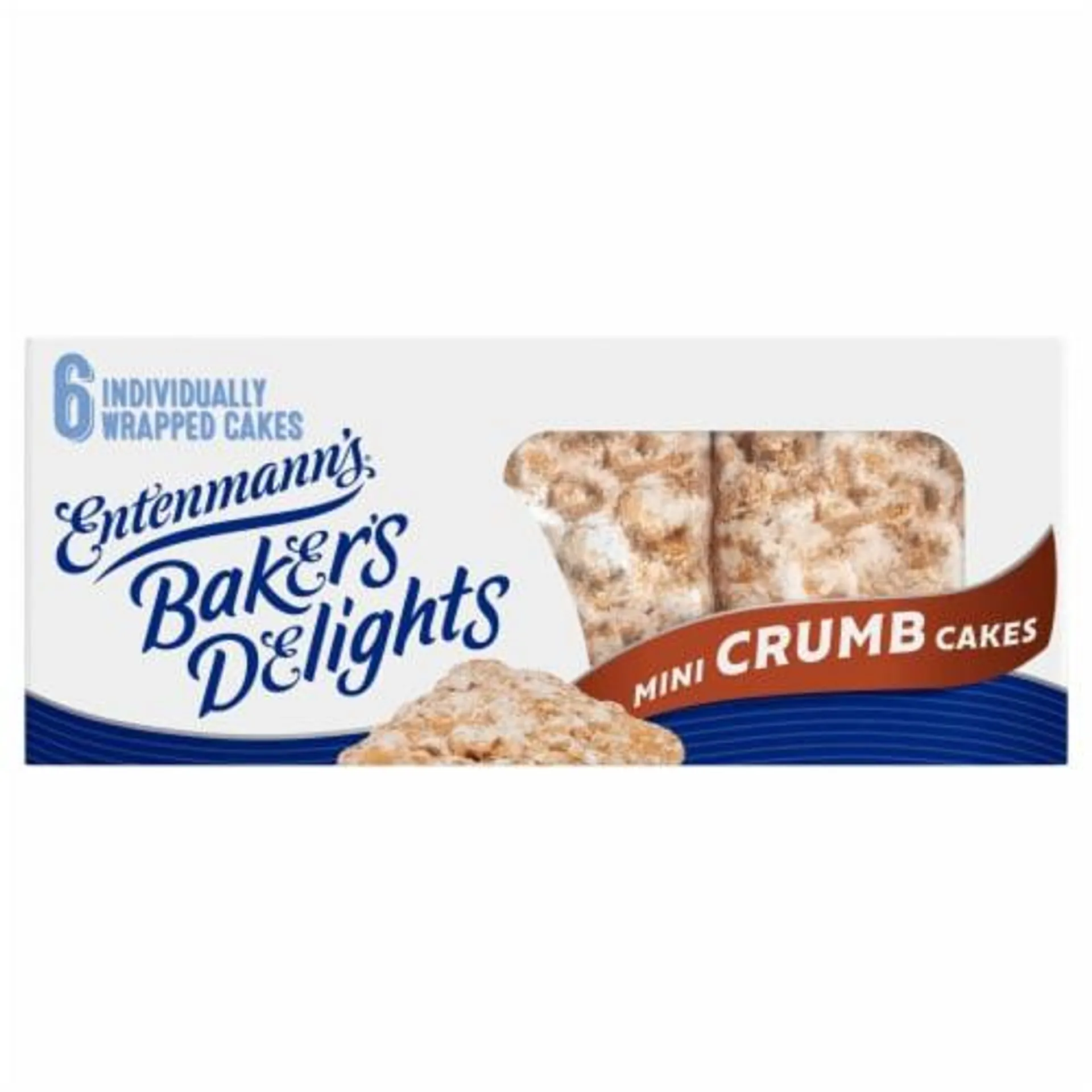 Entenmann's Baker's Delights Cinnamon Sugar Mini Crumb Cakes