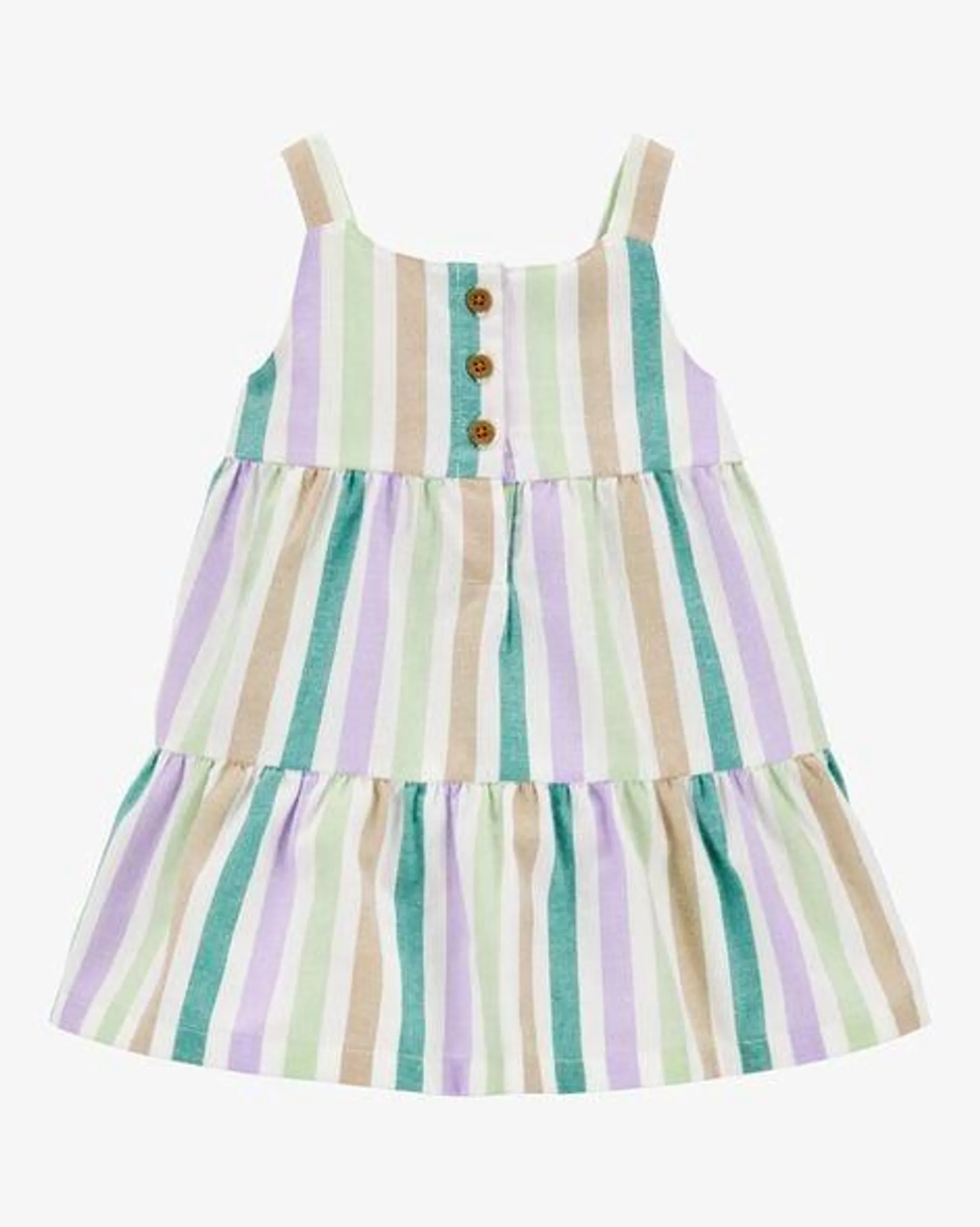 Baby Tiered Striped Dress