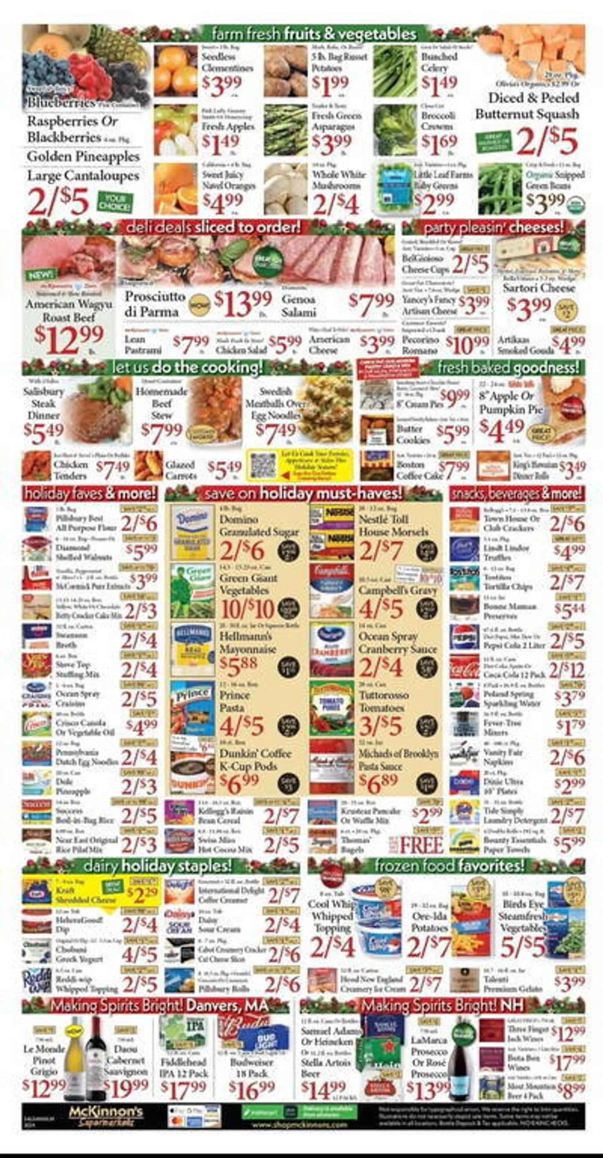 Weekly ad McKinnon's Supermarkets Weekly Ad from December 13 to December 19 2024 - Page 2