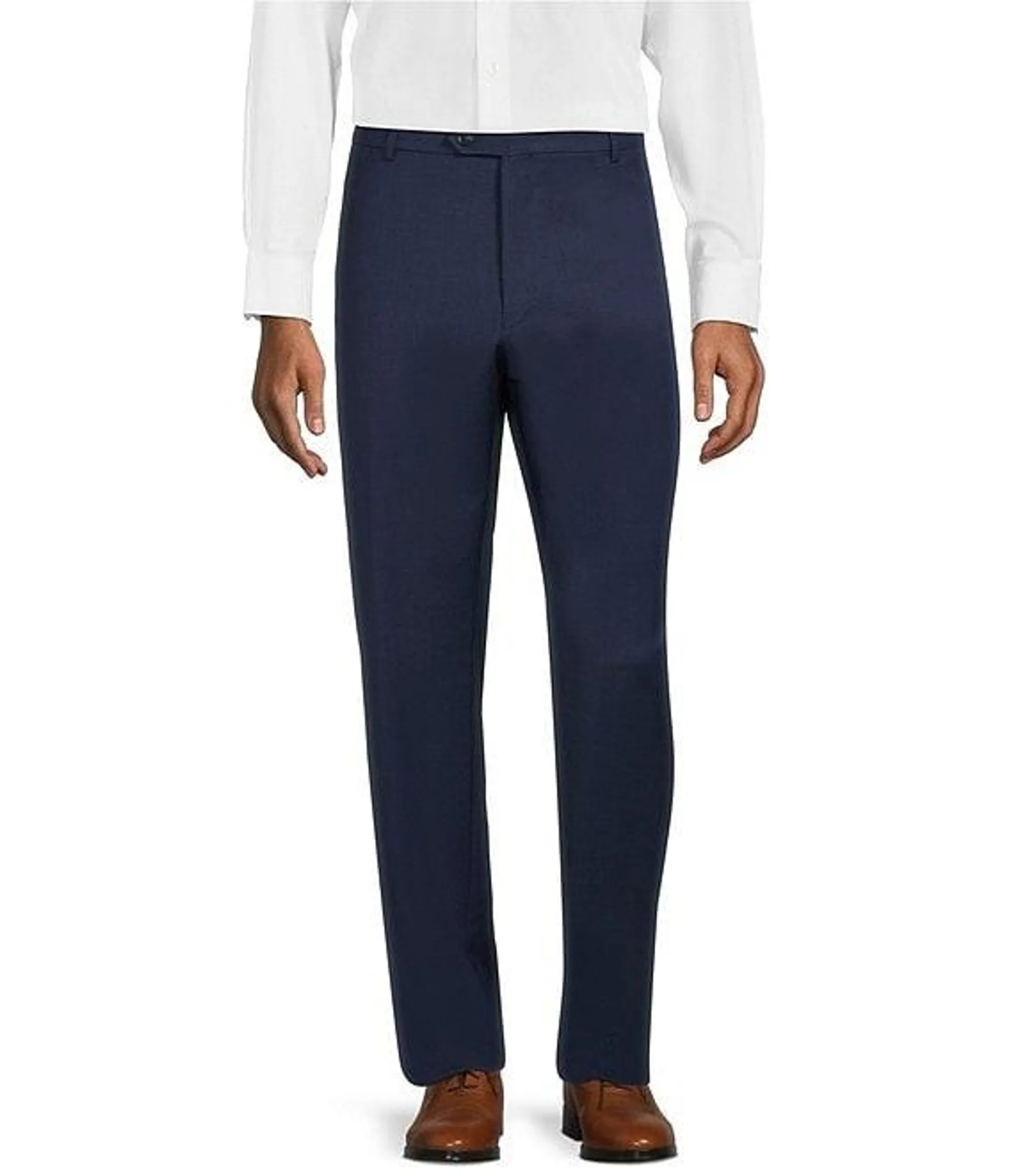 Modern Fit Flat Front Performance Dress Pants