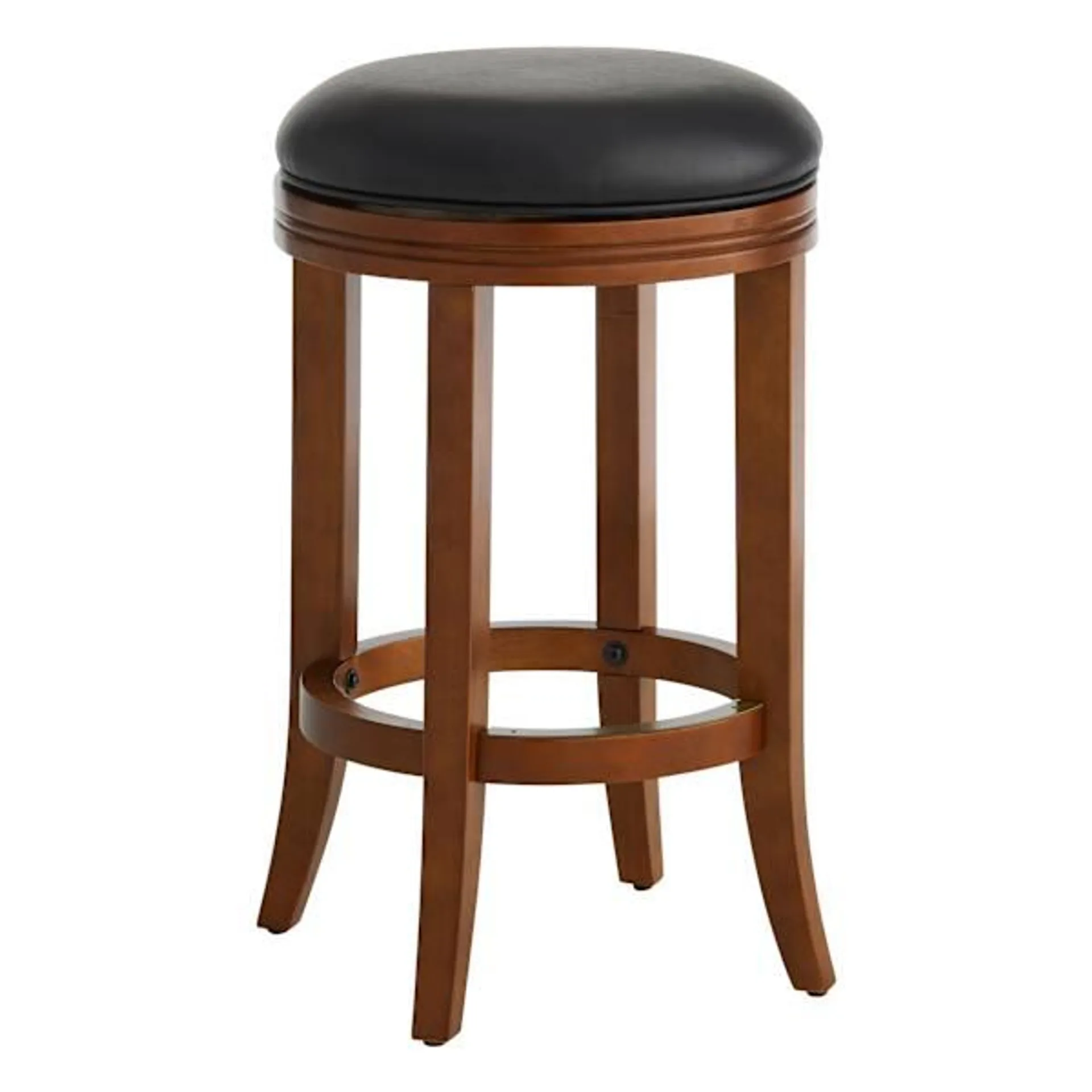 Providence Victoria Backless Counter Stool, Walnut