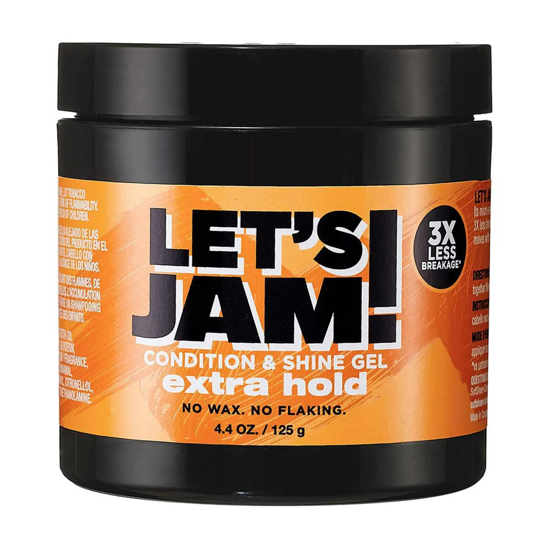 Let's Jam! Extra Hold Condition & Shine Hair Gel, 4.4 oz