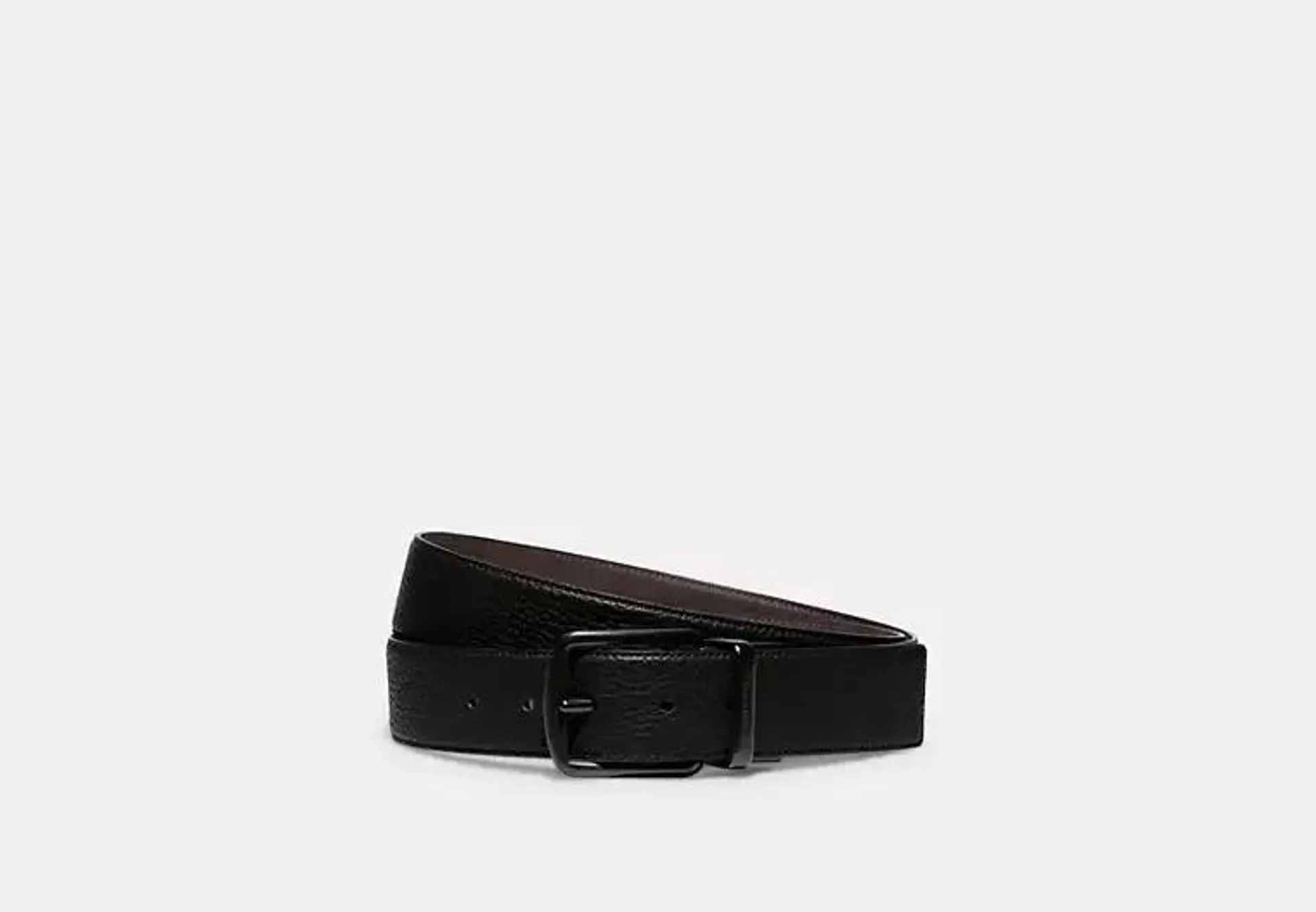 Harness Buckle Cut To Size Reversible Belt, 38 Mm