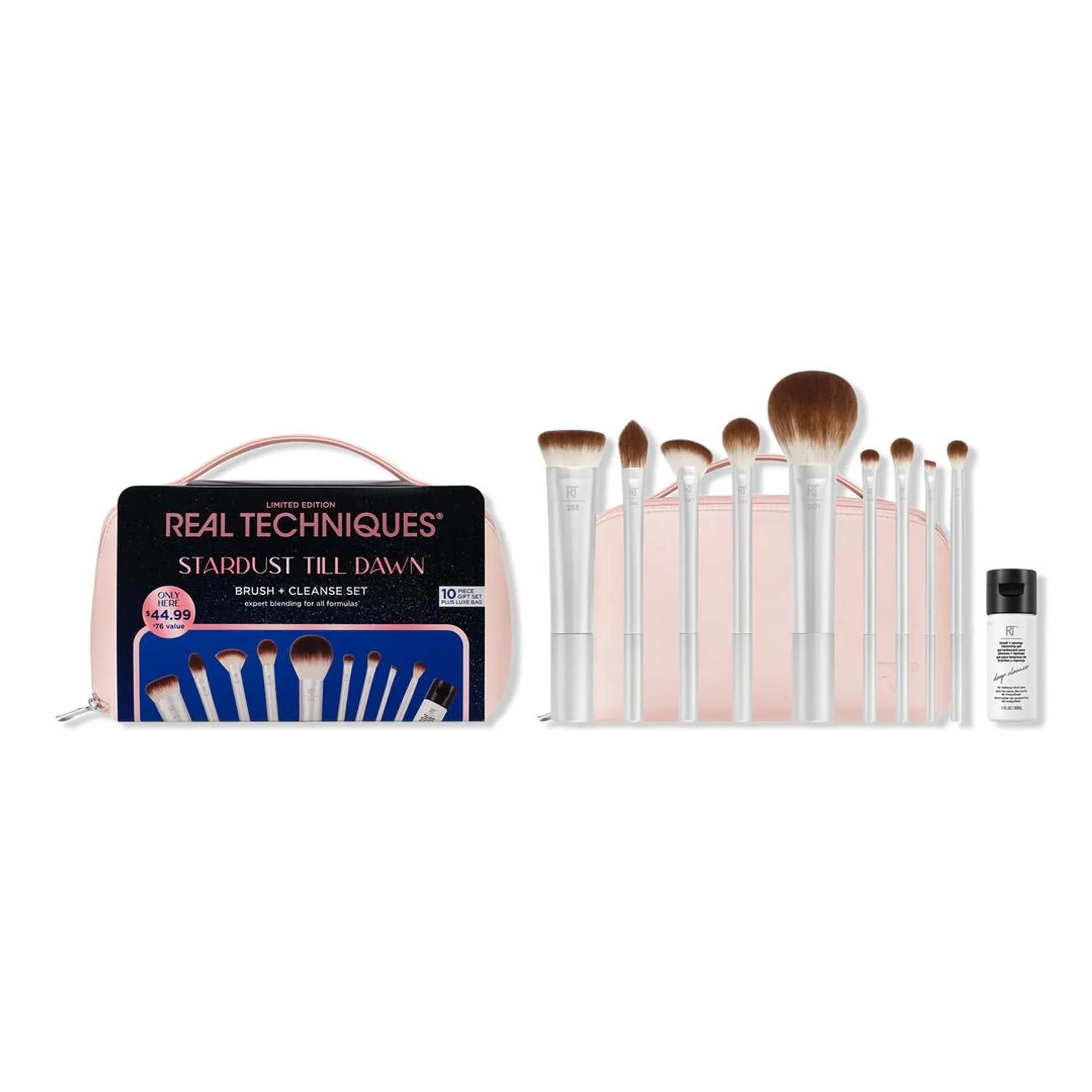 Stardust Till Dawn Limited Edition Brush + Cleanse Set