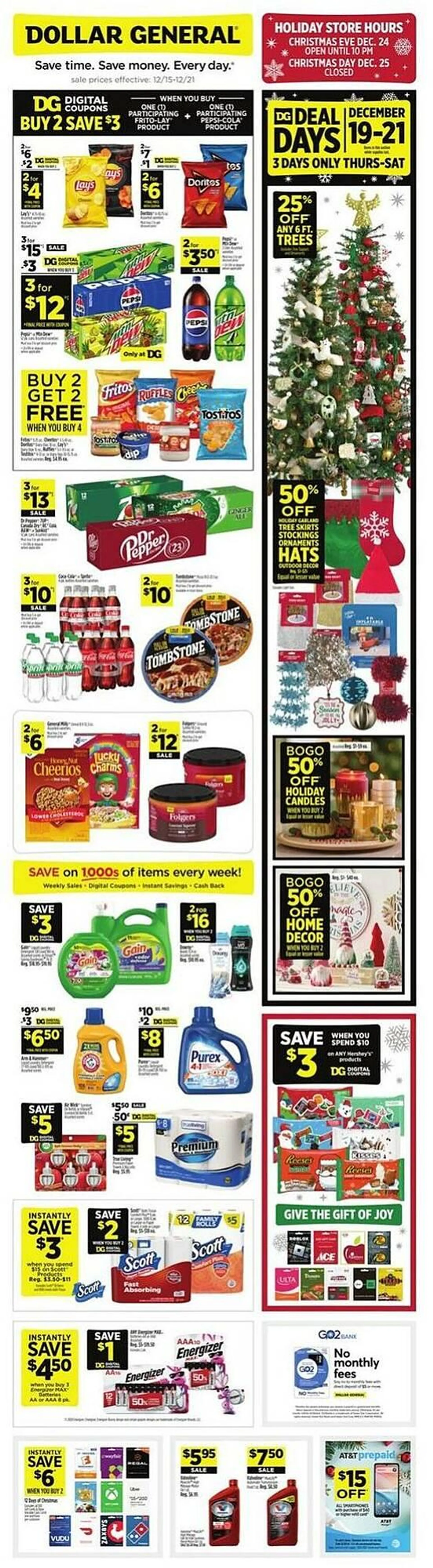 Dollar General Weekly Ad - 1