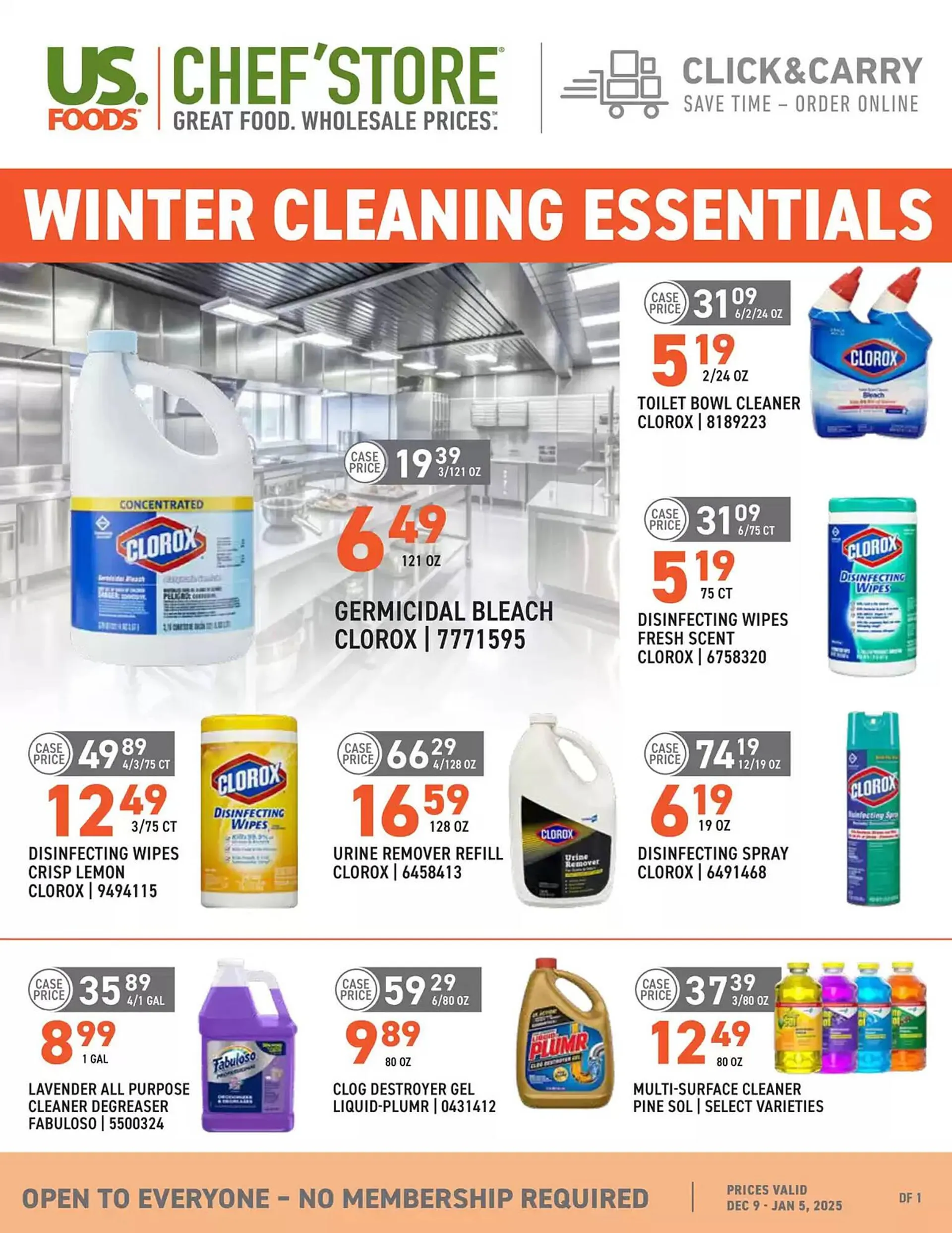 US Foods Chefs Store Weekly Ad - 1
