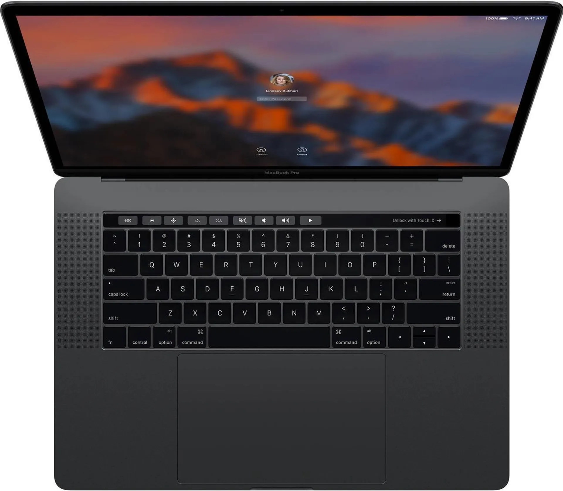 Apple MacBook Pro MLH32LL/A 15.4" 16GB 256GB Intel Core i7-6700HQ, Space Gray (Scratch and Dent)