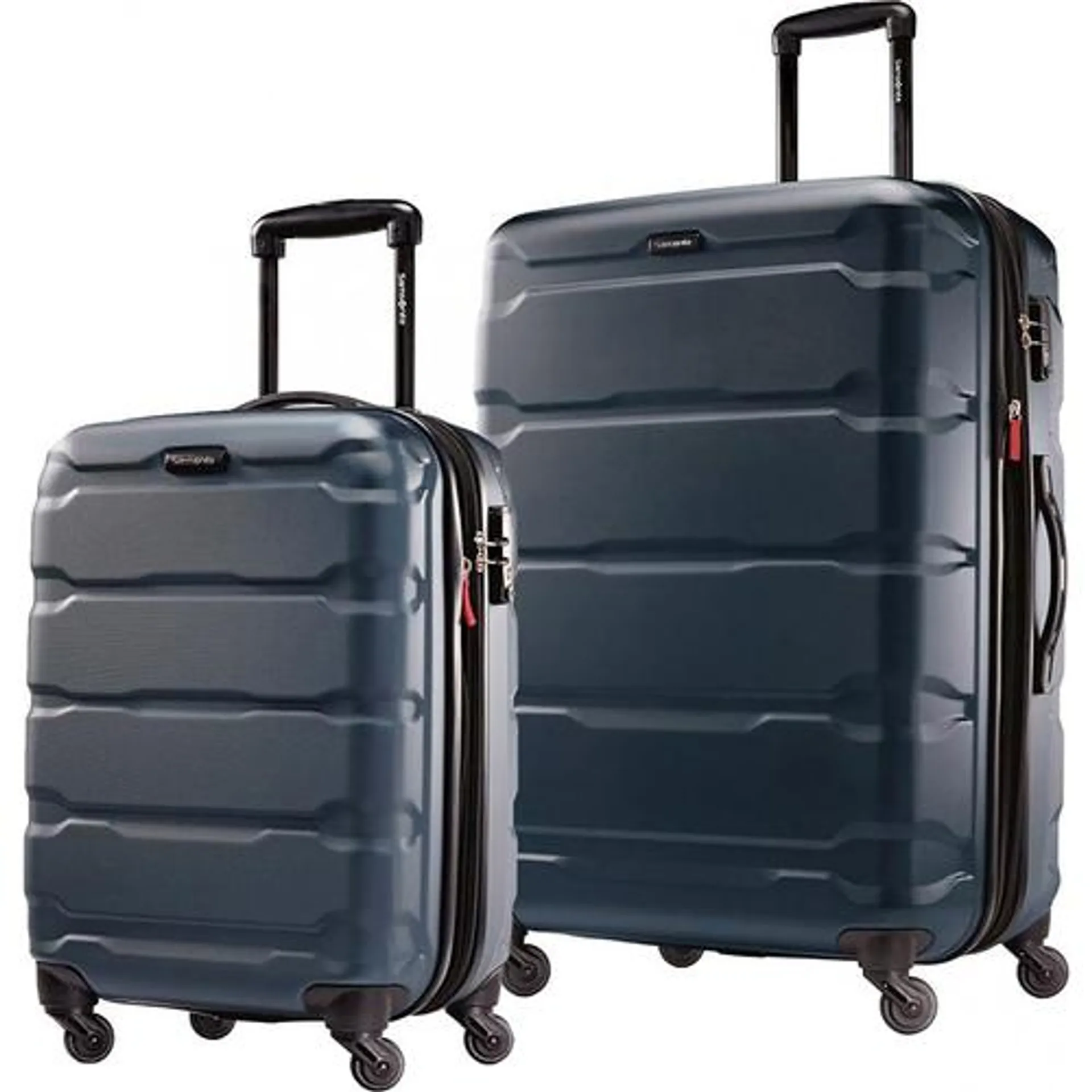 Samsonite Omni 2 Piece Hardside Expandable Luggage Nested Spinner Set (20"/28") Teal