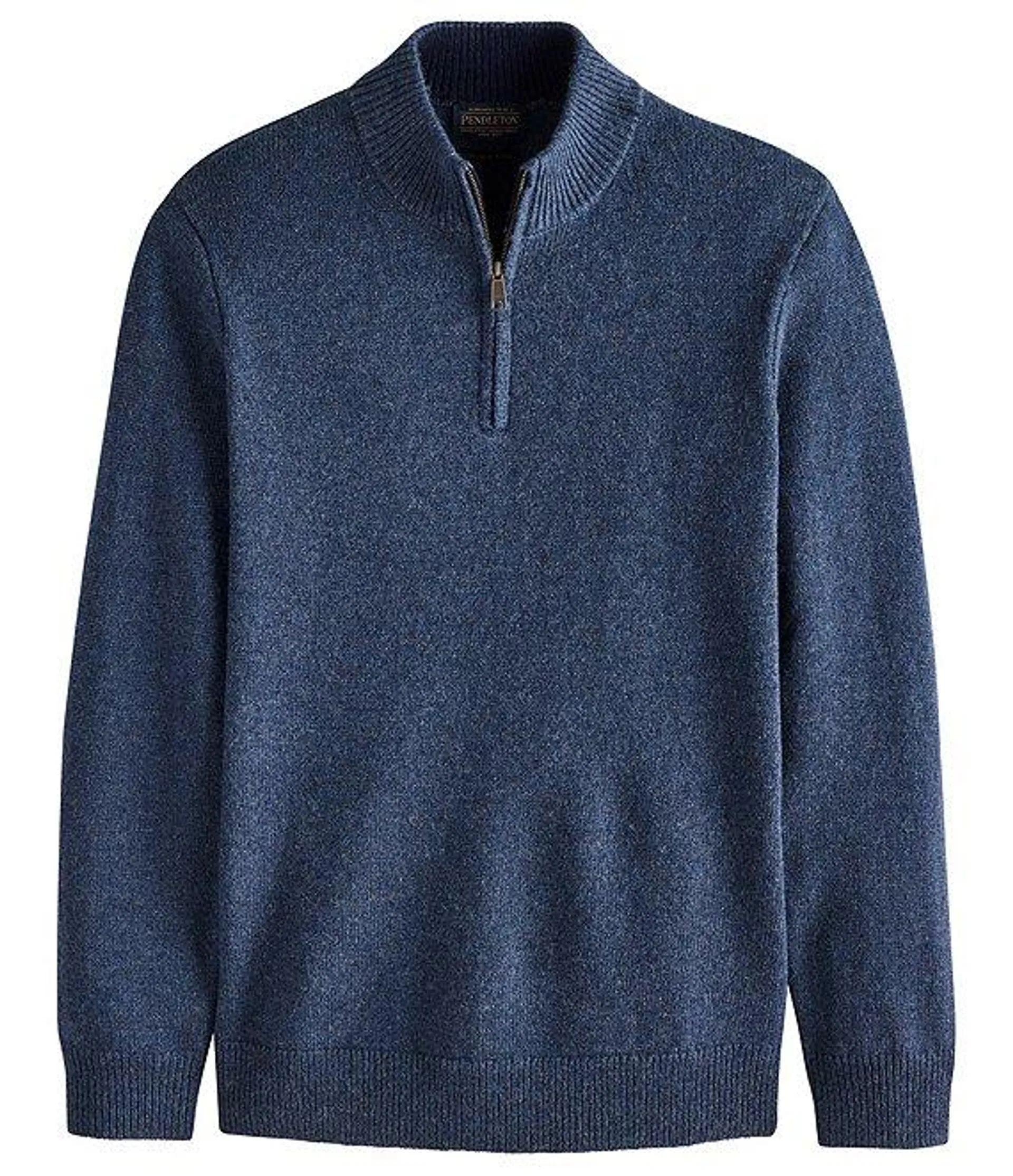 Wool Quarter-Zip Sweater