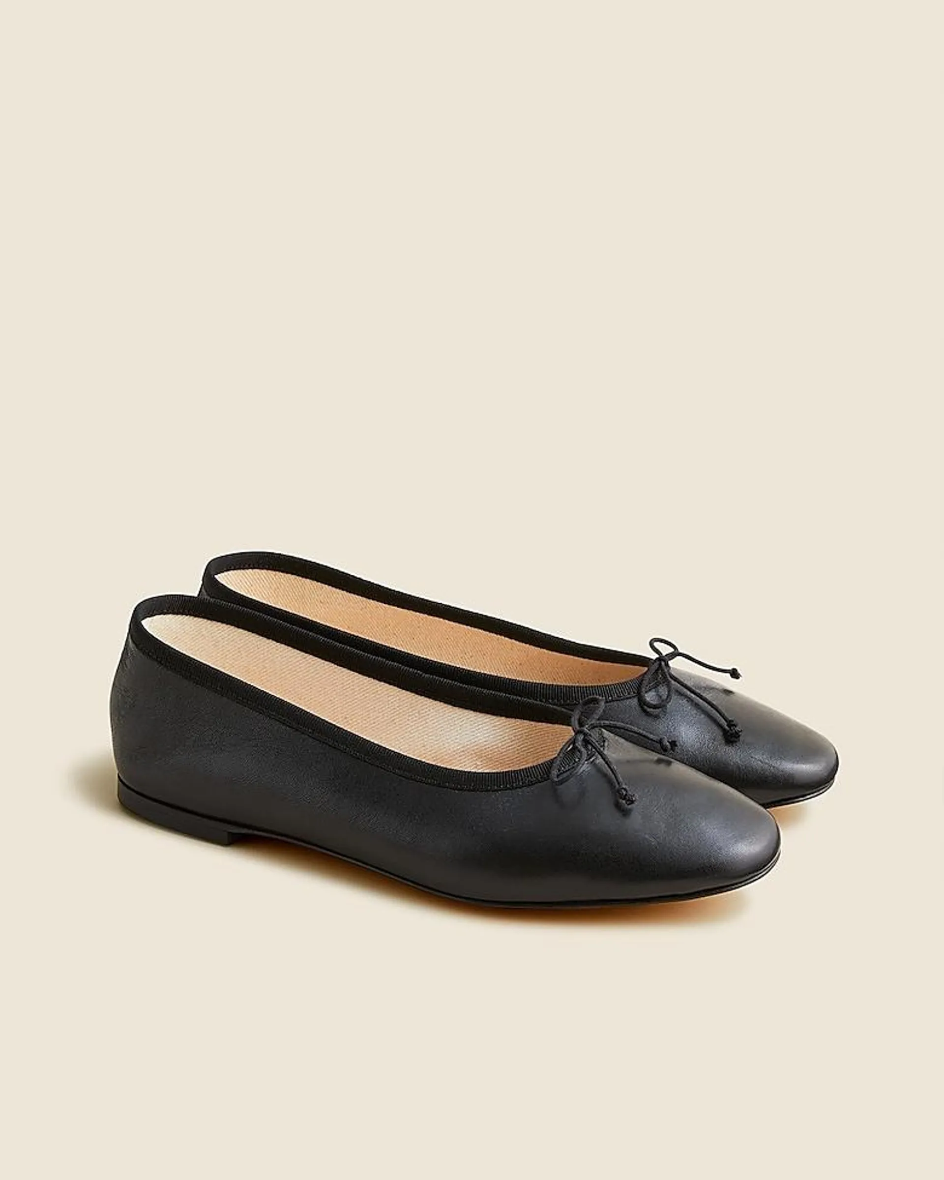 Zoe ballet flats in leather