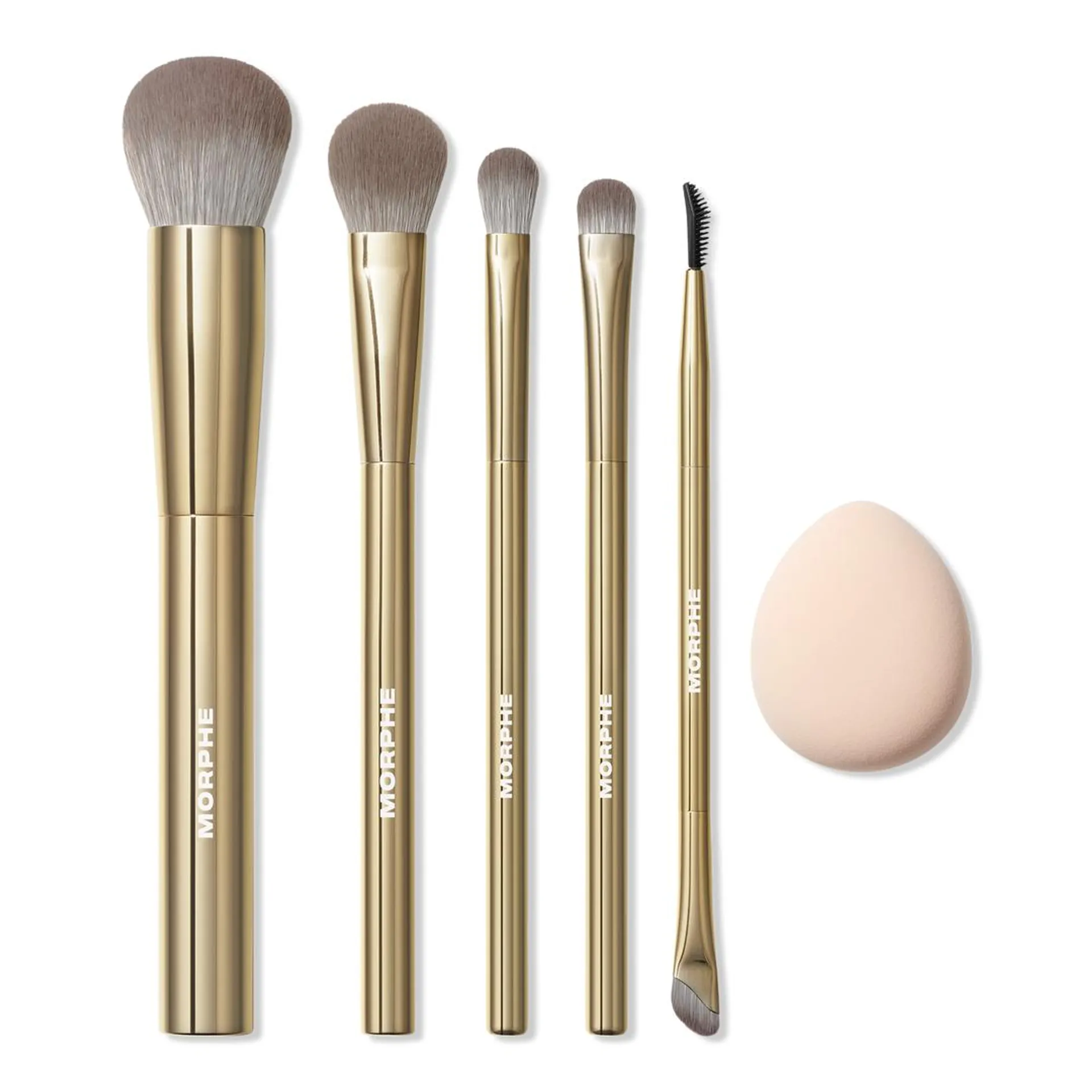 Compose Yourself 6-Piece Makeup Brush & Tool Set