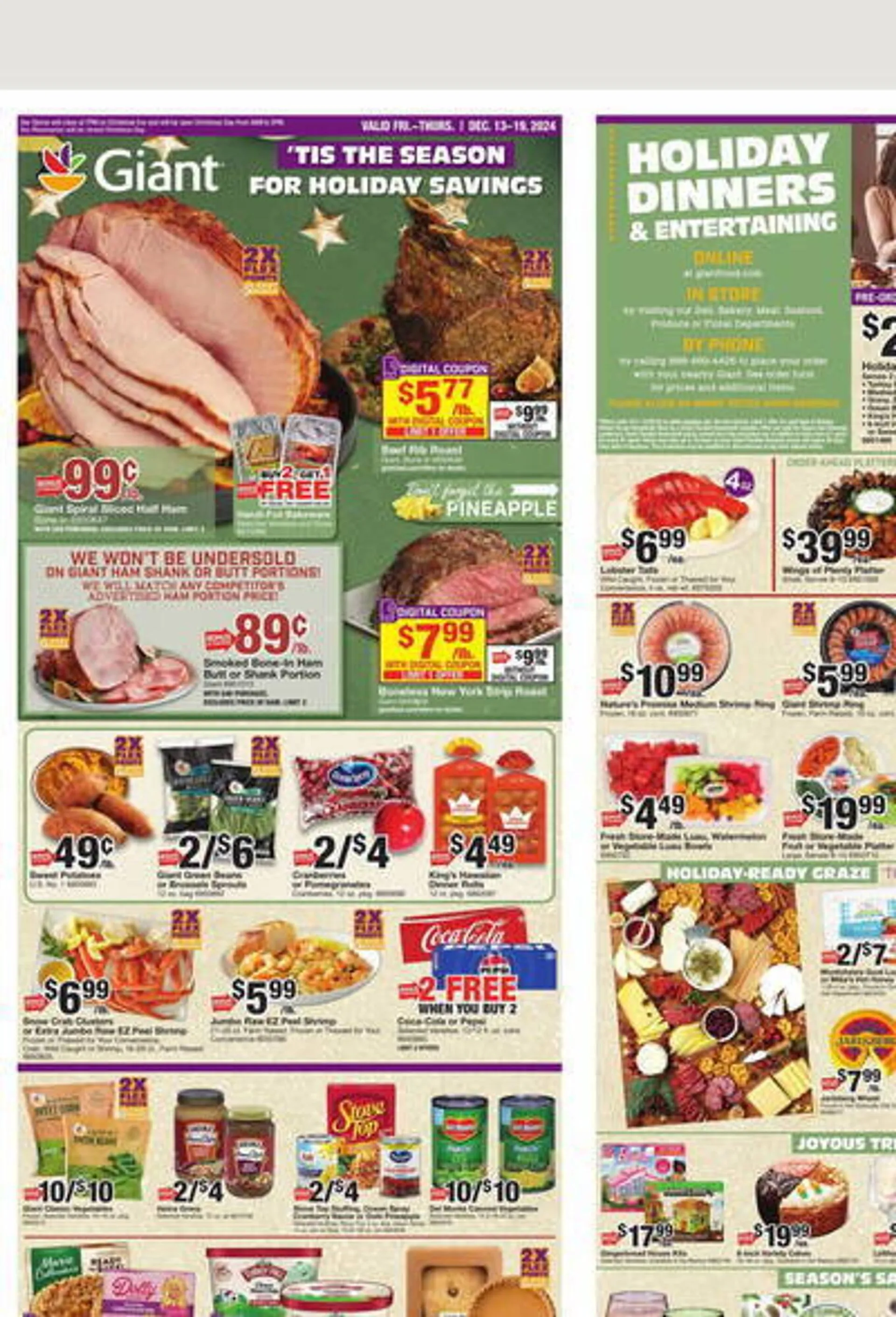 Giant Food Weekly Ad - 1