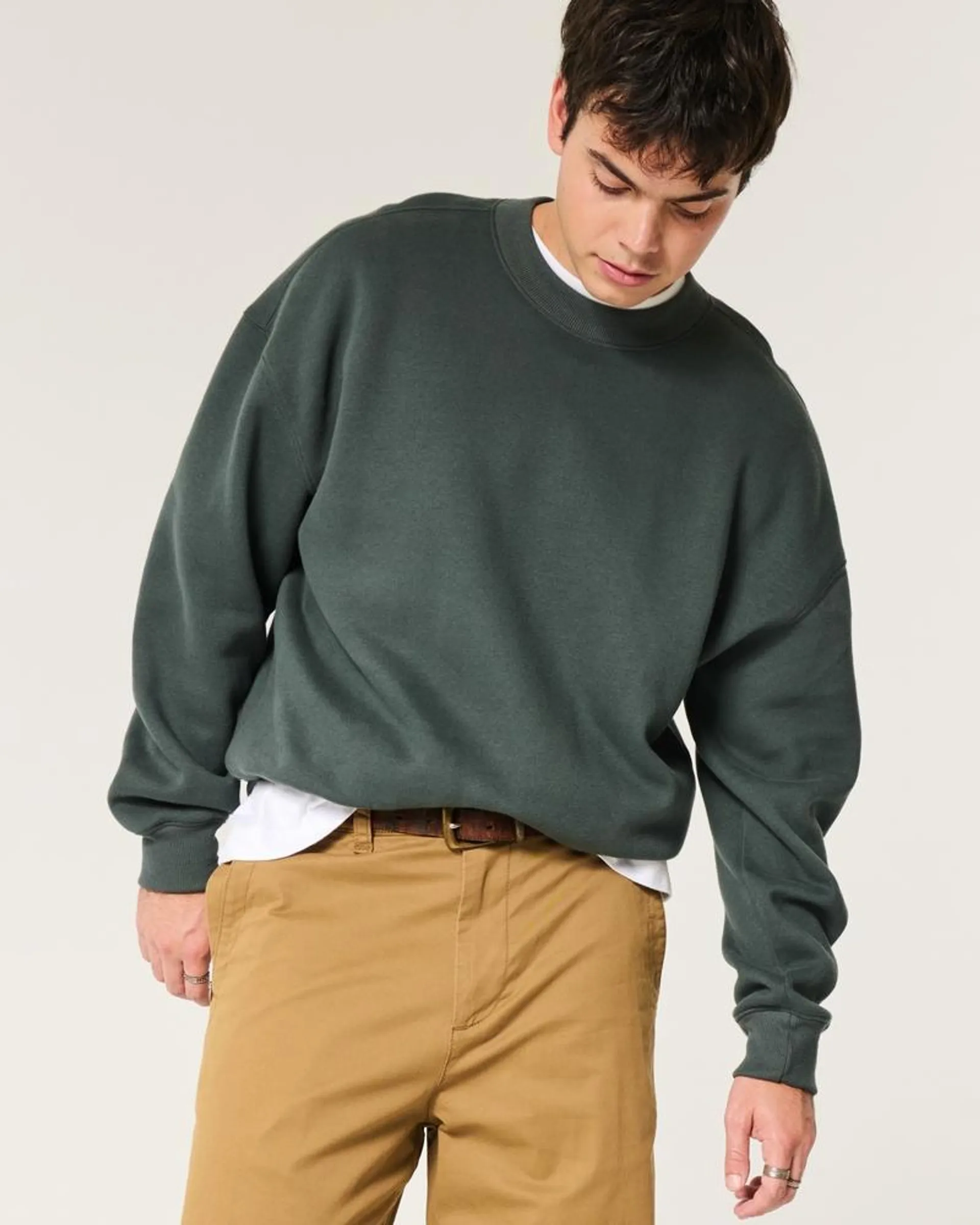 Boxy Crew Sweatshirt