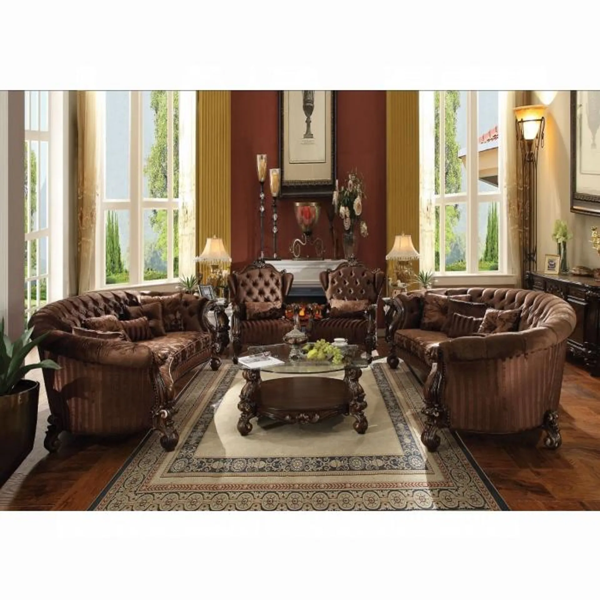 Versailles Sofa W/5 Pillows