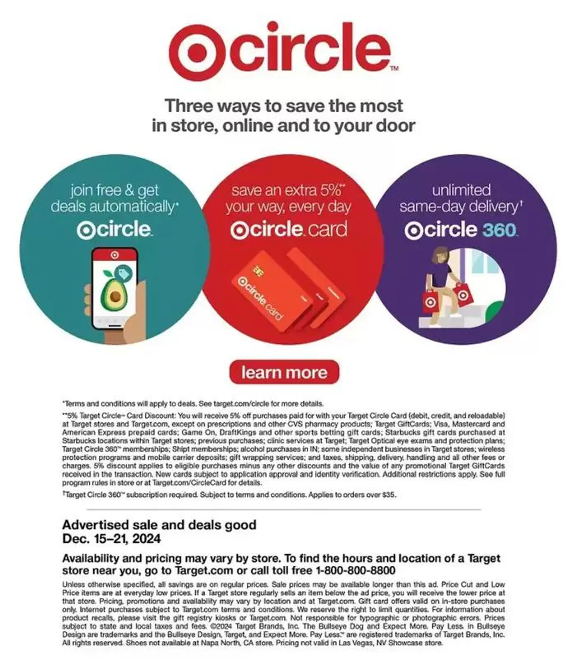 Weekly ad Target flyer from December 15 to December 29 2024 - Page 41