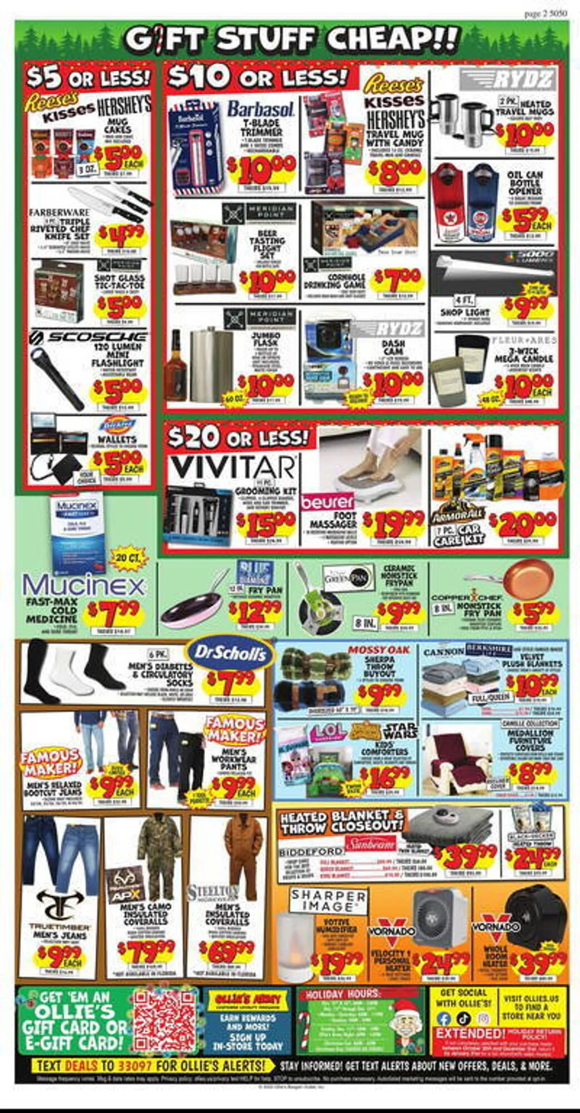 Weekly ad Ollie's Weekly Ad from December 11 to December 18 2024 - Page 2