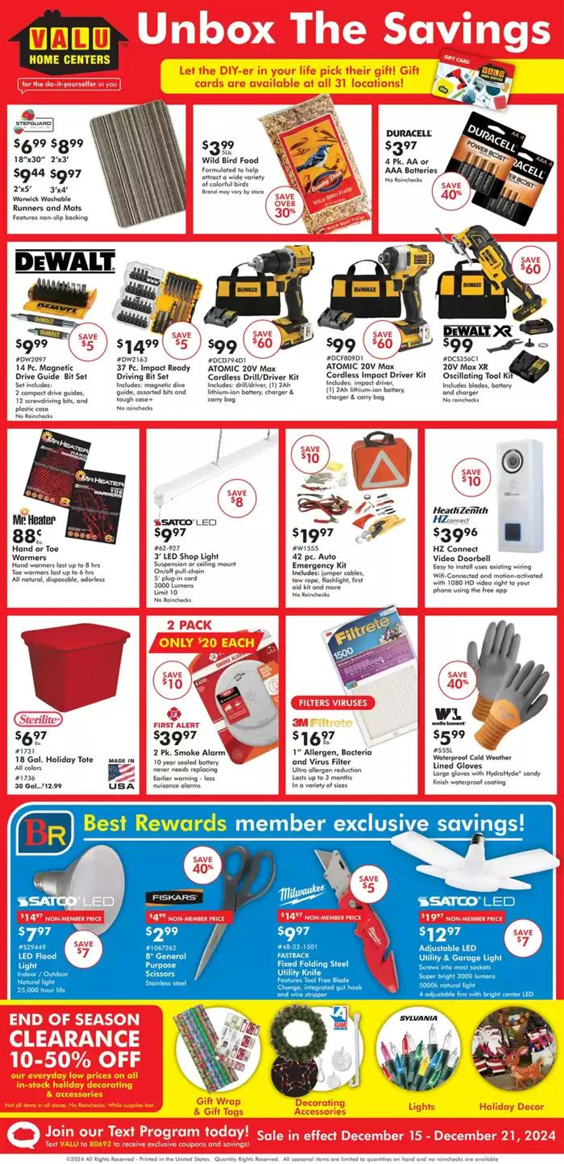 Valu Home Centers weekly ad - 1
