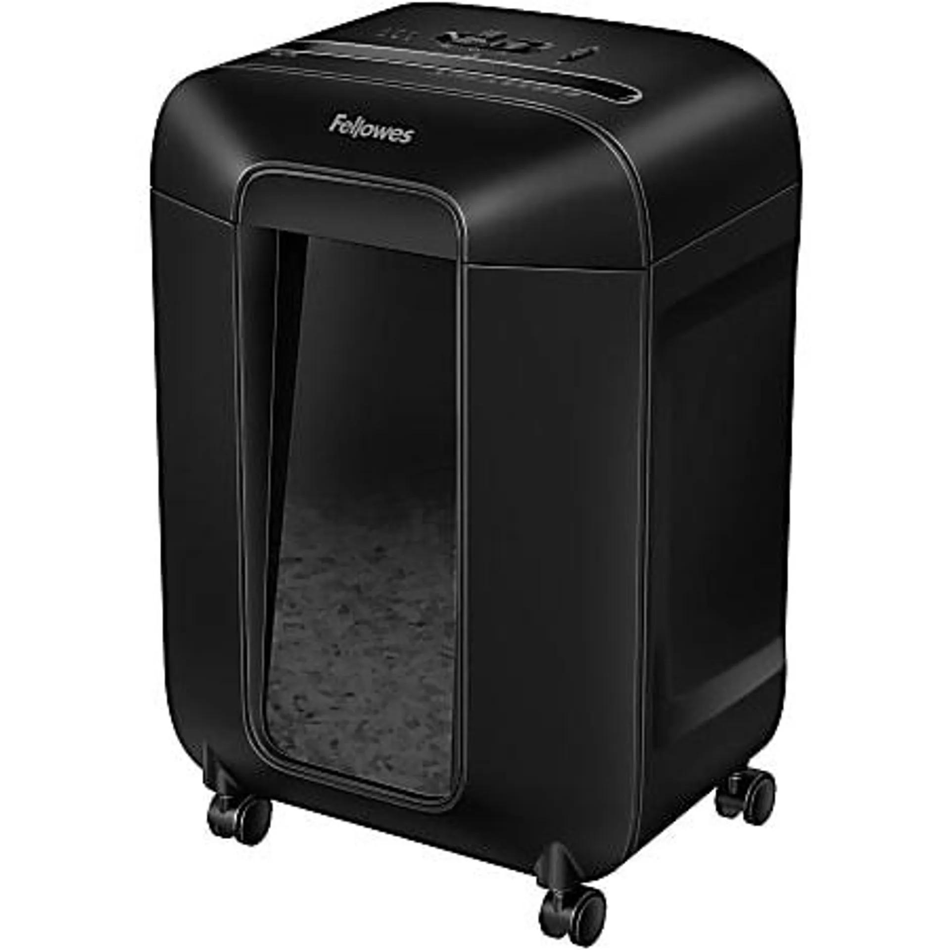 Fellowes® LX85 Cross Cut 12-Sheet Home Office Paper Shredder with SafeSense, Black