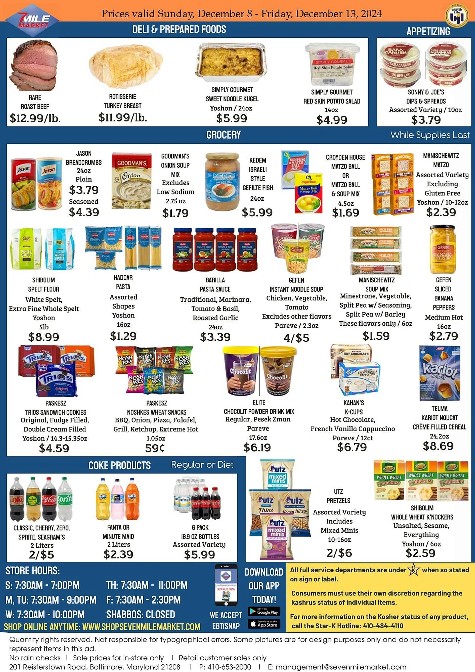 Weekly ad Seven Mile Market ad from December 8 to December 13 2024 - Page 2