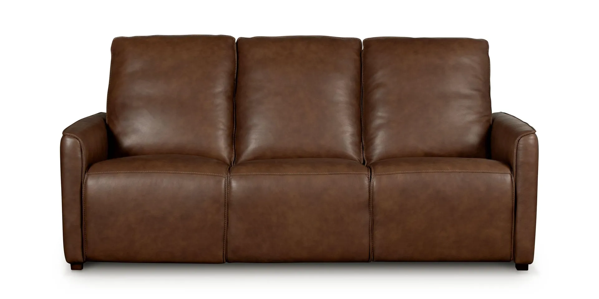 Everett Leather Reclining Sofa