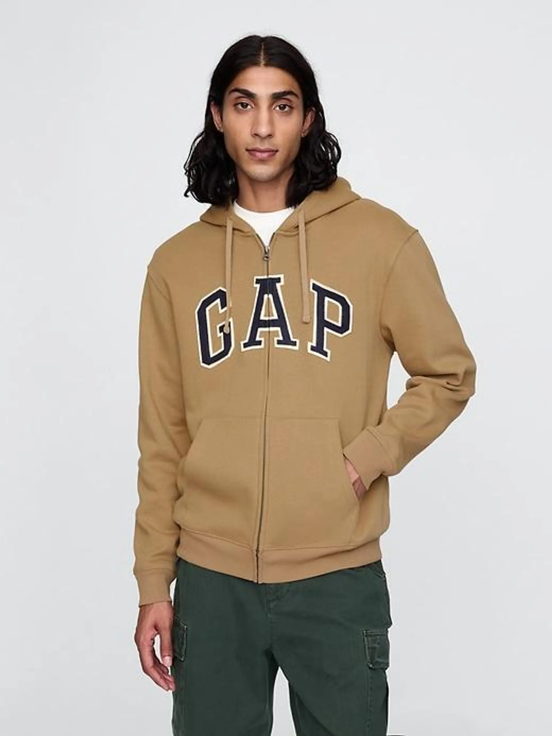 Vintage Soft Arch Logo Full-Zip Hoodie