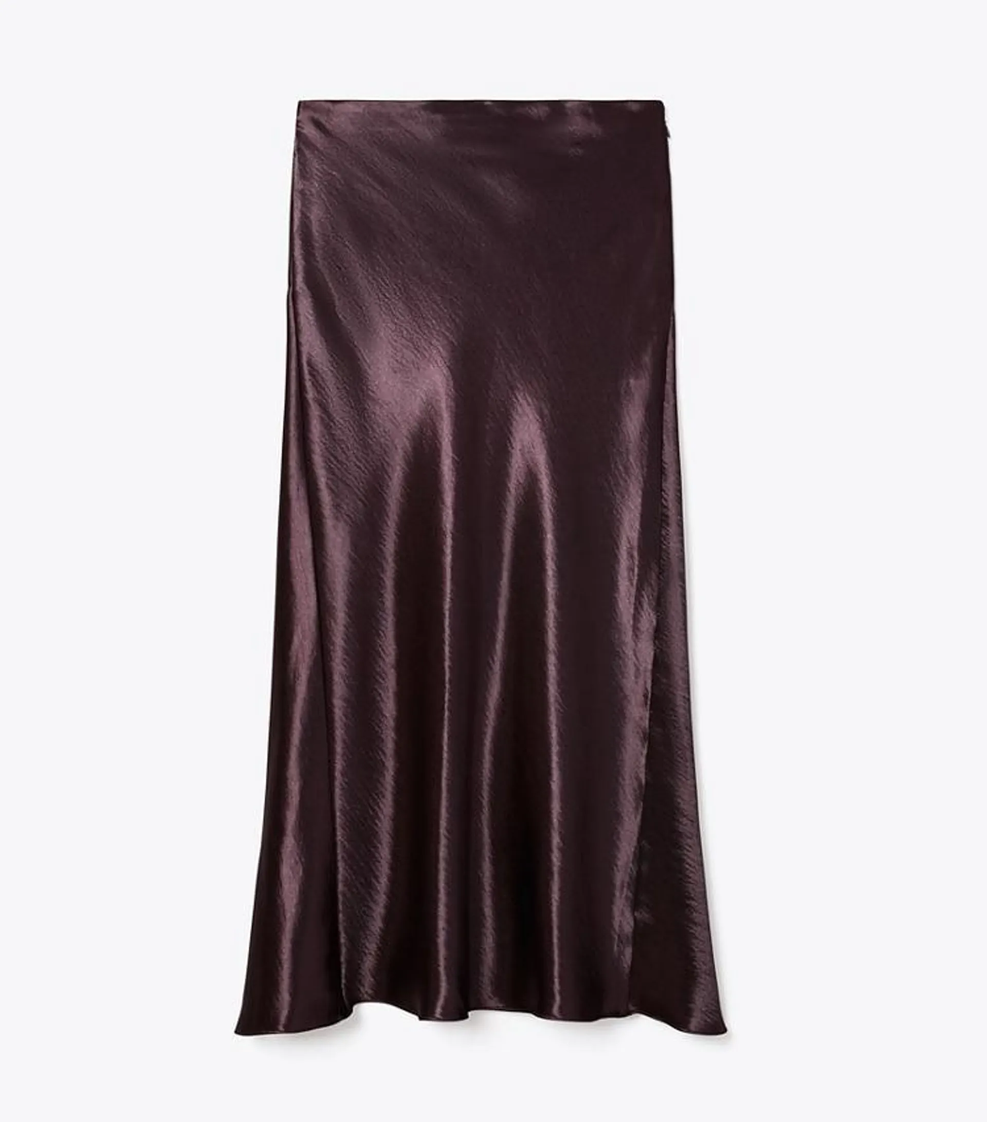 SATIN SKIRT