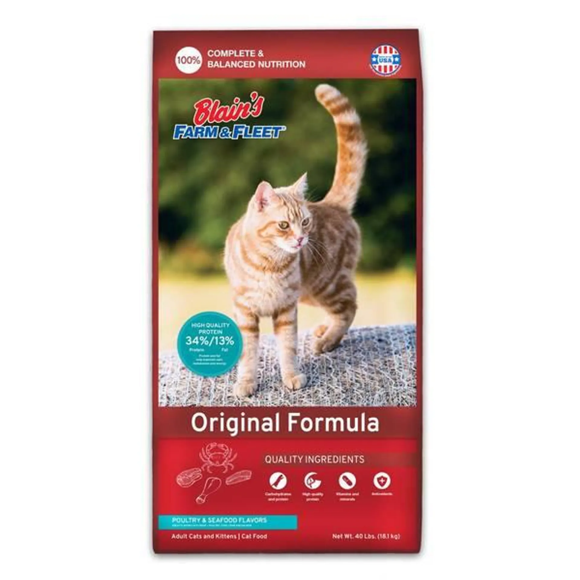 40 lb Cat Food - Original Formula