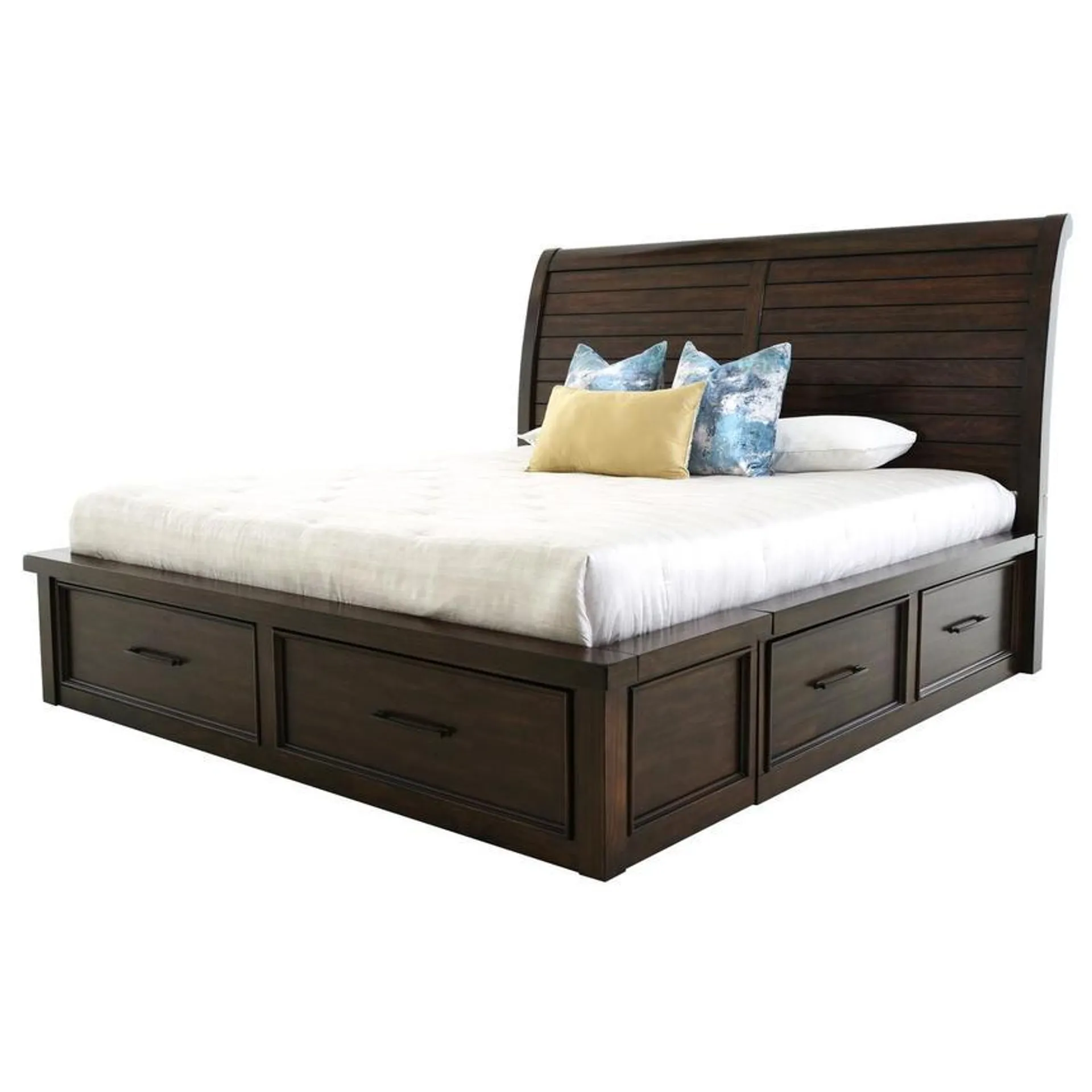 Justin Brown King Storage Bed