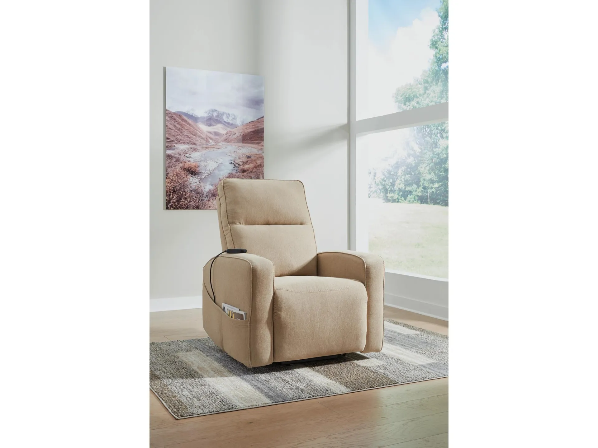 Starganza Performance Fabric Power Lift Recliner