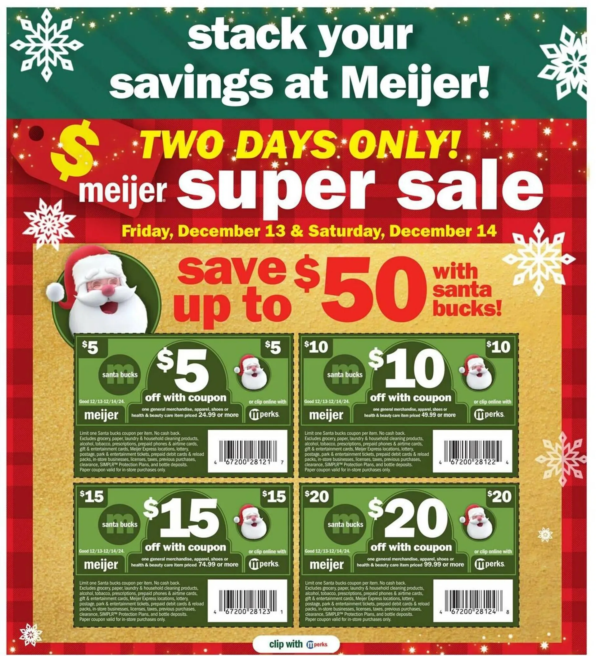 Meijer Weekly Ad - 1