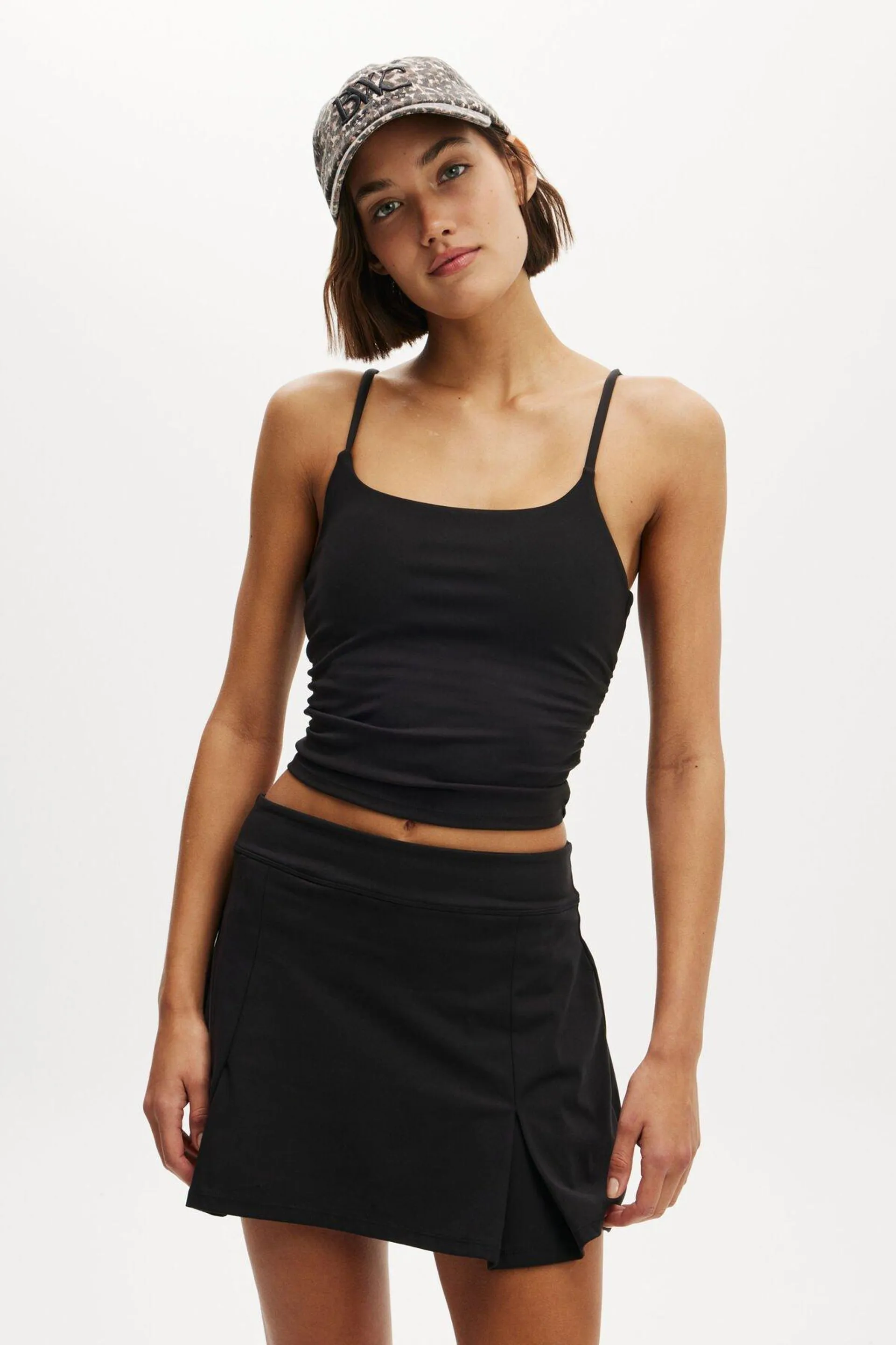 Ultra Soft Ruched Side Tank