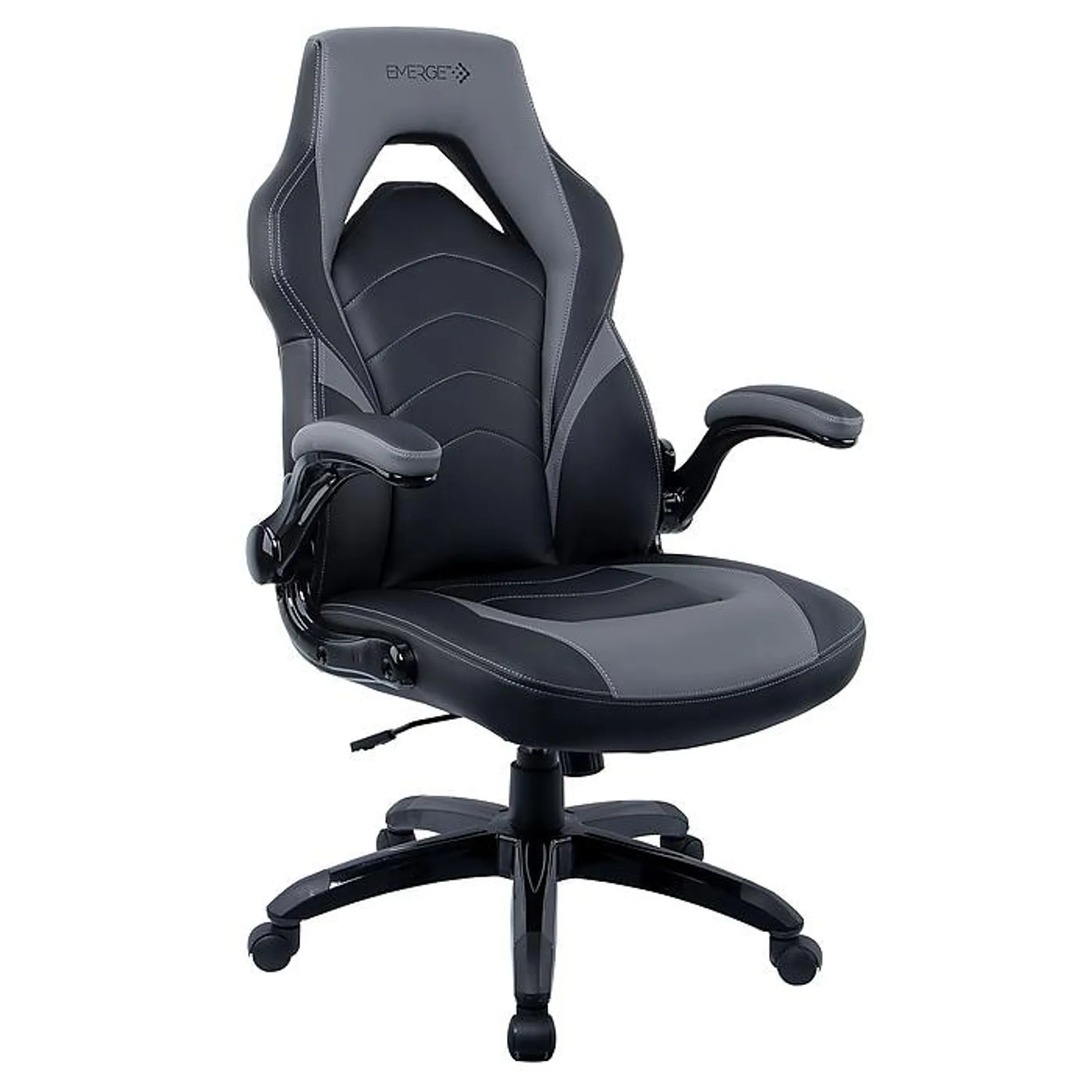 Staples Emerge Vortex Bonded Leather Ergonomic Gaming Chair,