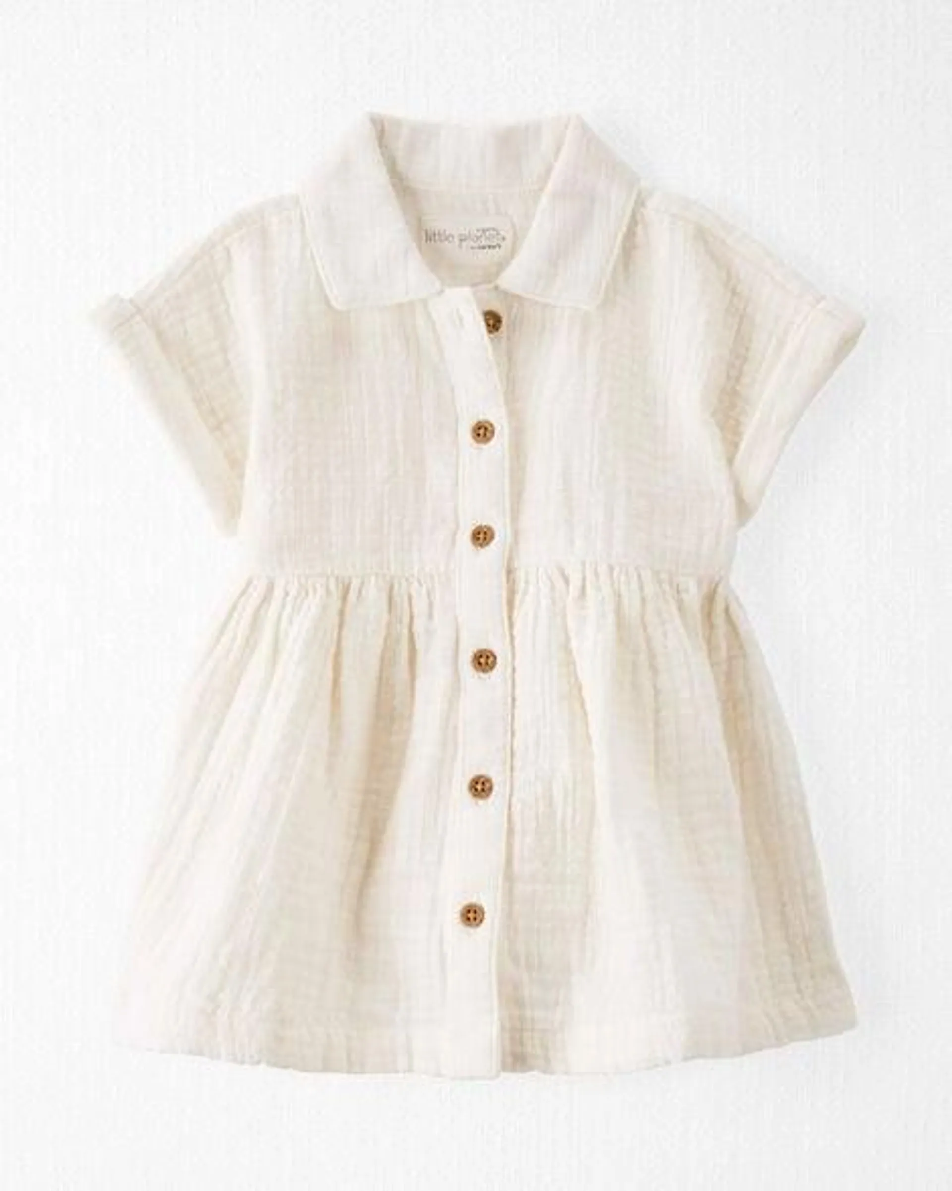 Baby Organic Cotton Gauze Dress