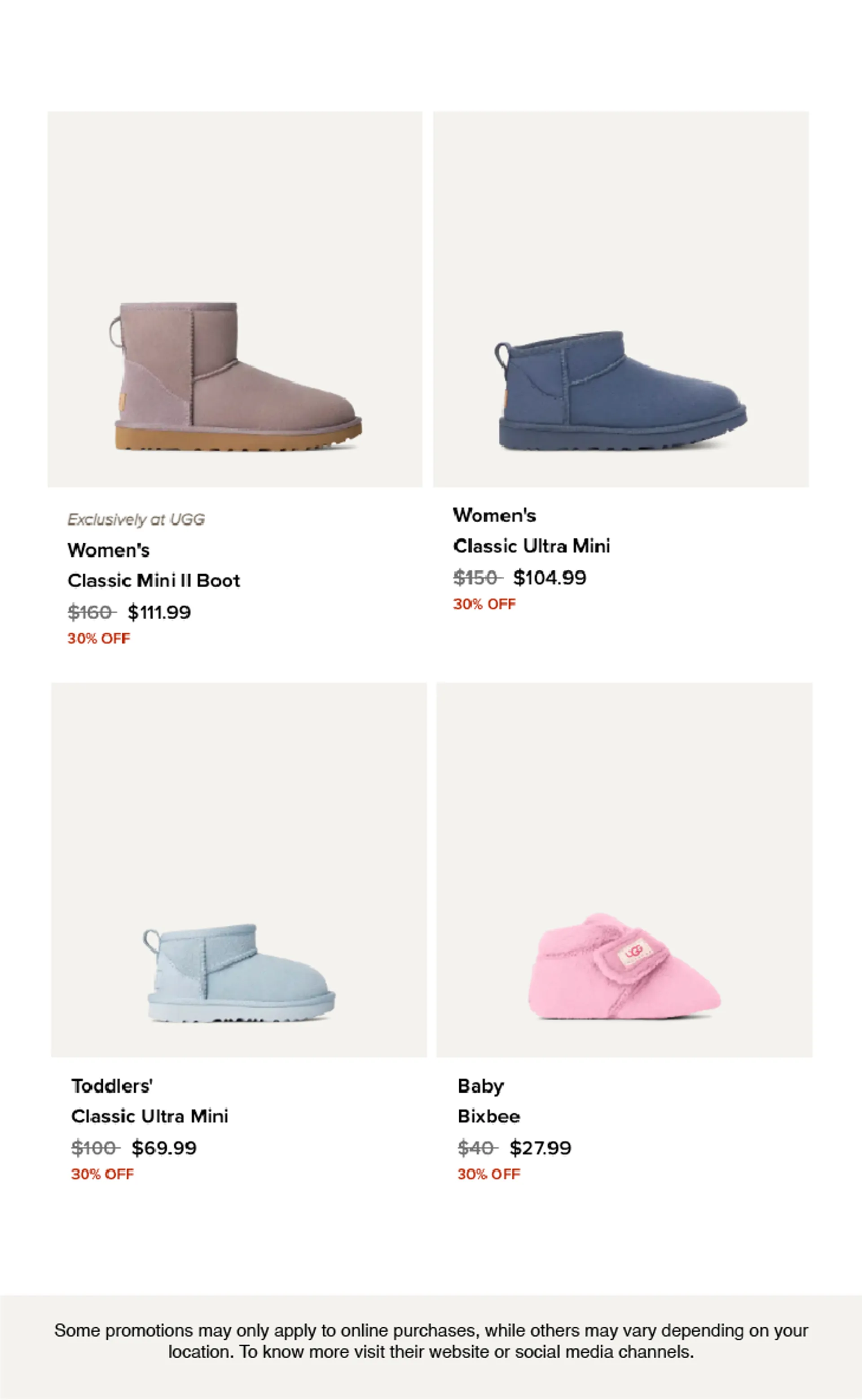 Weekly ad UGG Weekly Ad from April 21 to May 11 2025 - Page 4