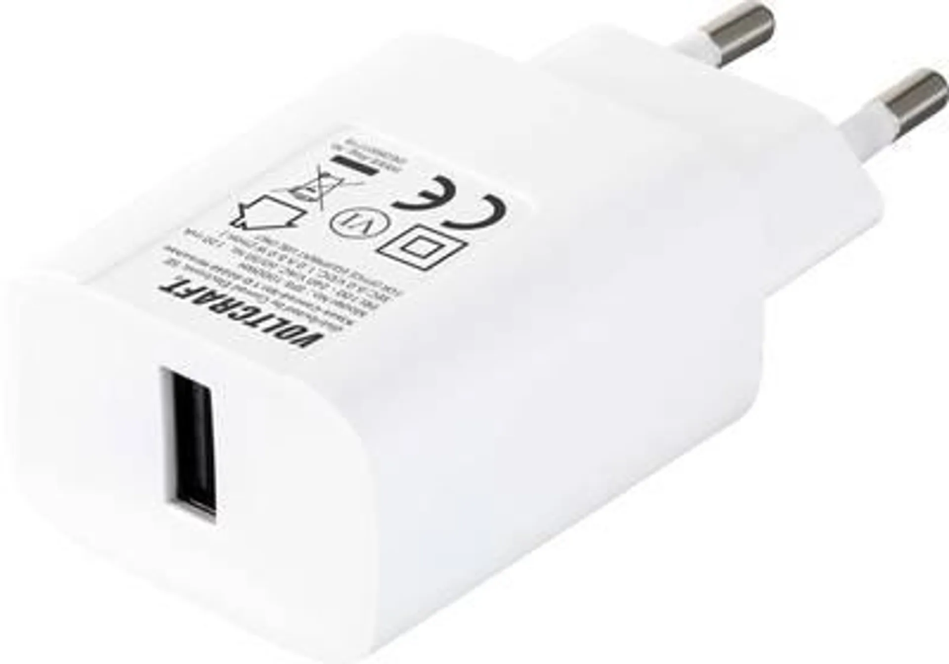 VOLTCRAFT SPS-1000WH USB VC-10904630 USB charger Mains socket Max. output current 1000 mA 1 x USB