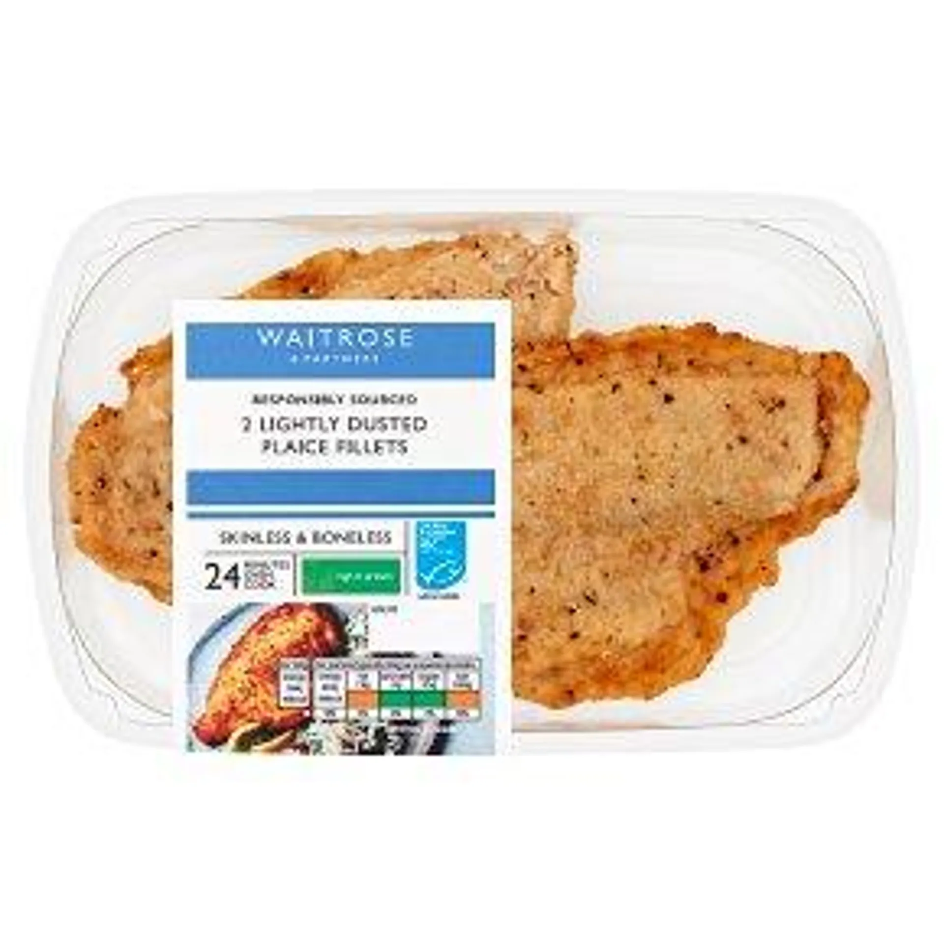 Waitrose Lightly Dusted Plaice