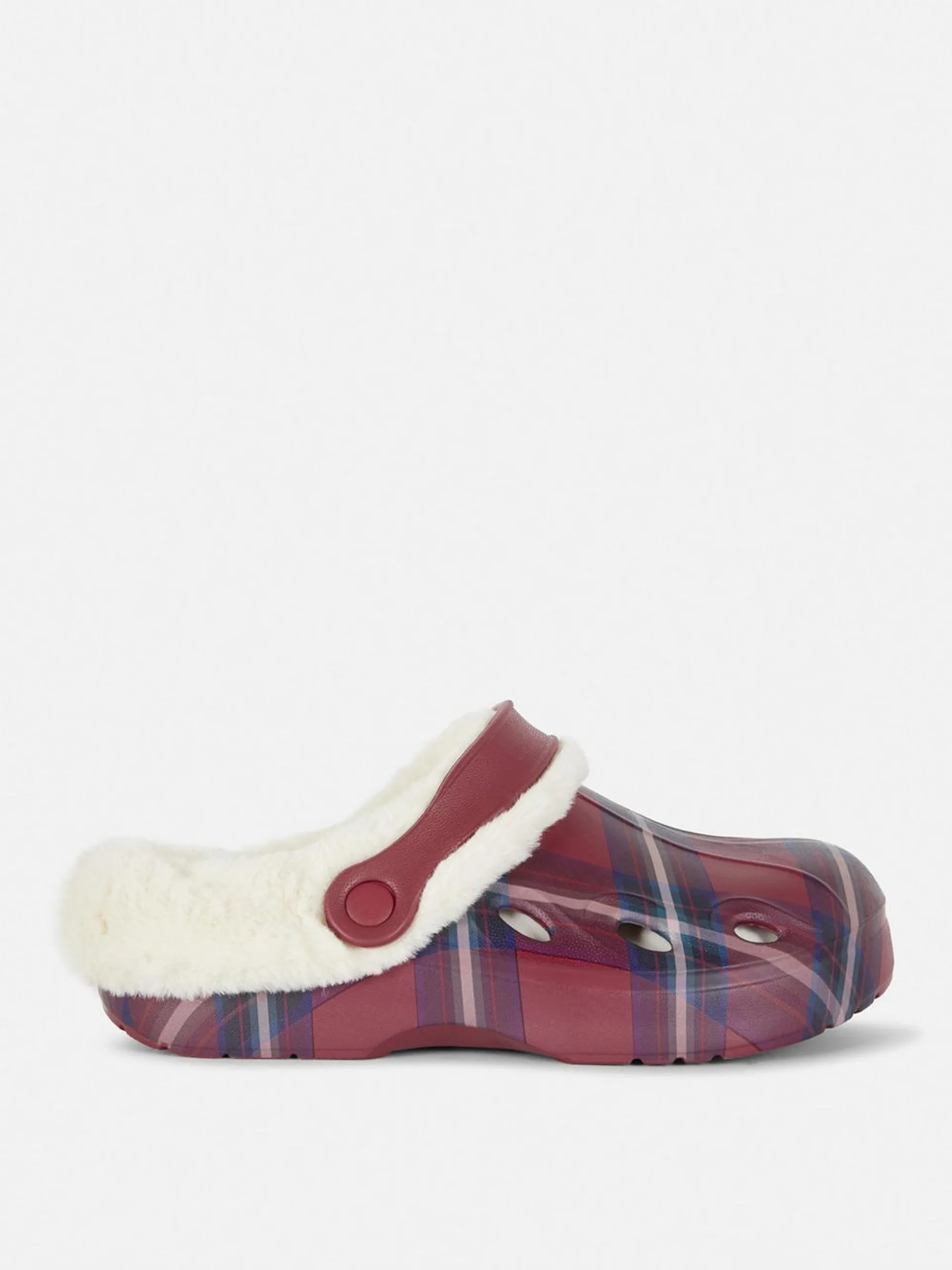 Christmas Tartan Clogs