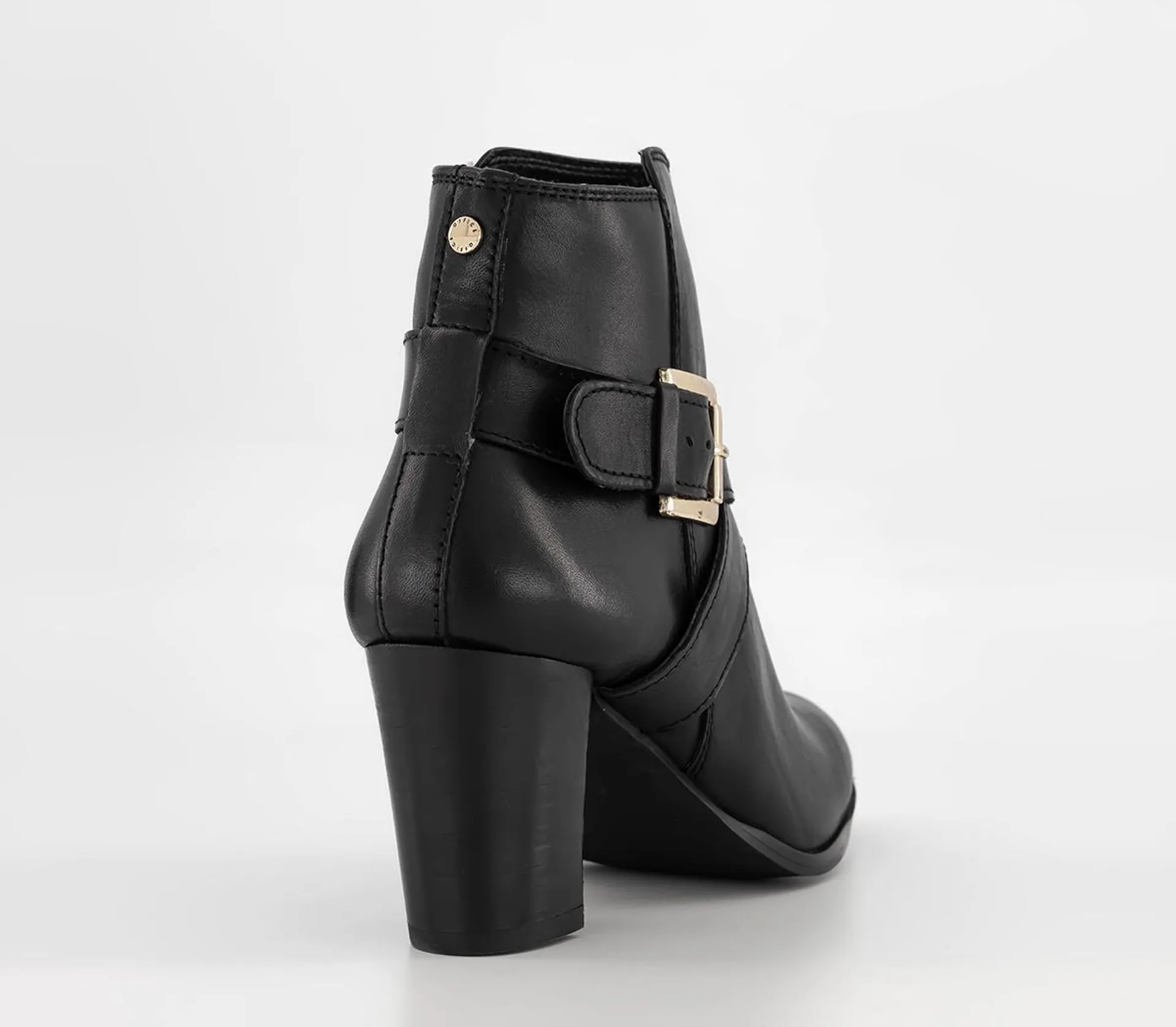Alma Buckle Strap Ankle Boots