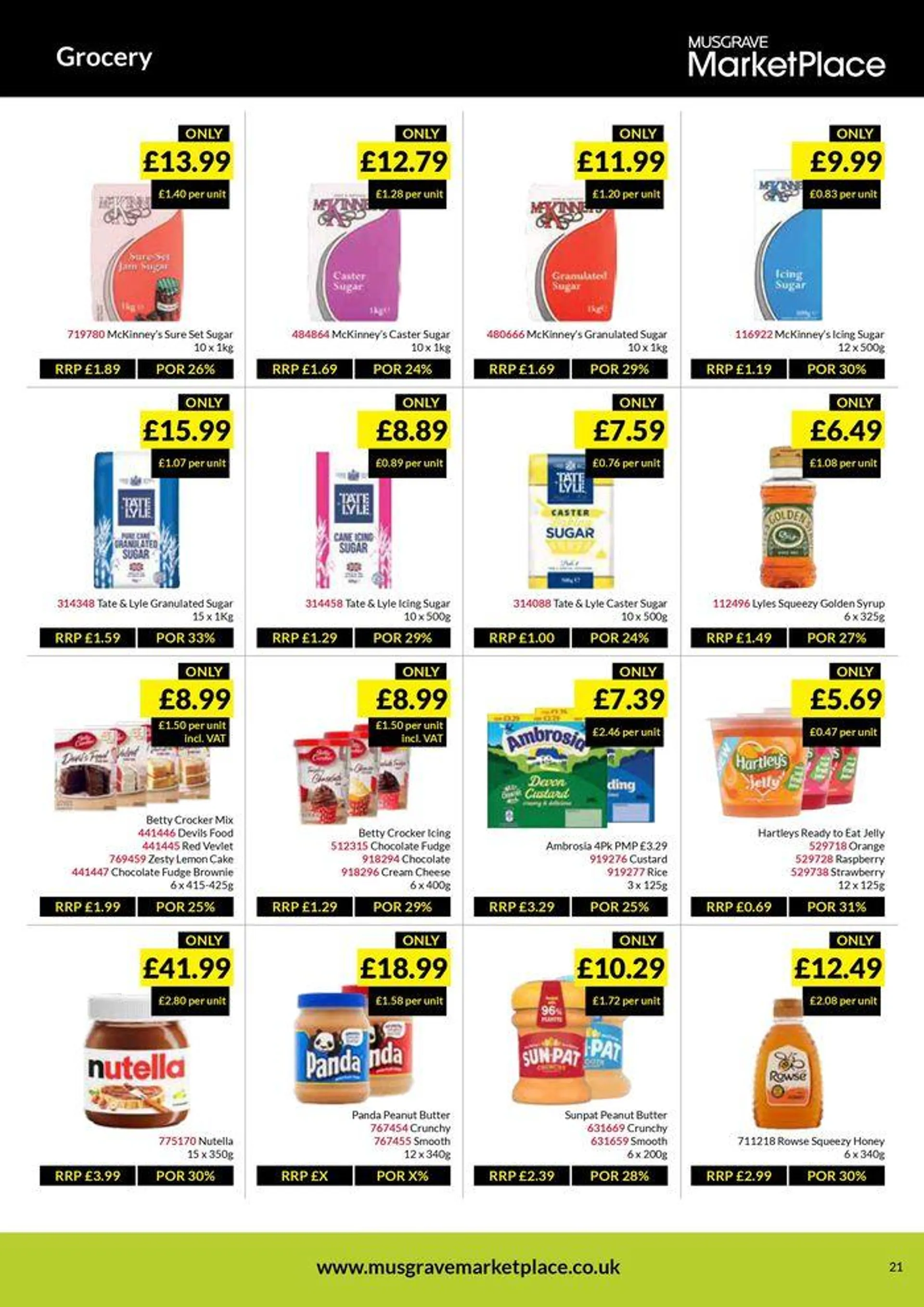 RETAIL DEALS - 21