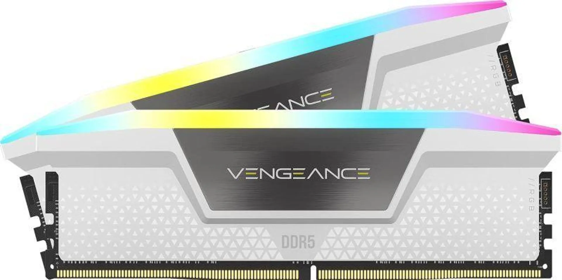 Corsair Vengeance RGB 32GB DDR5 5200MHz CL40 Desktop Memory - White