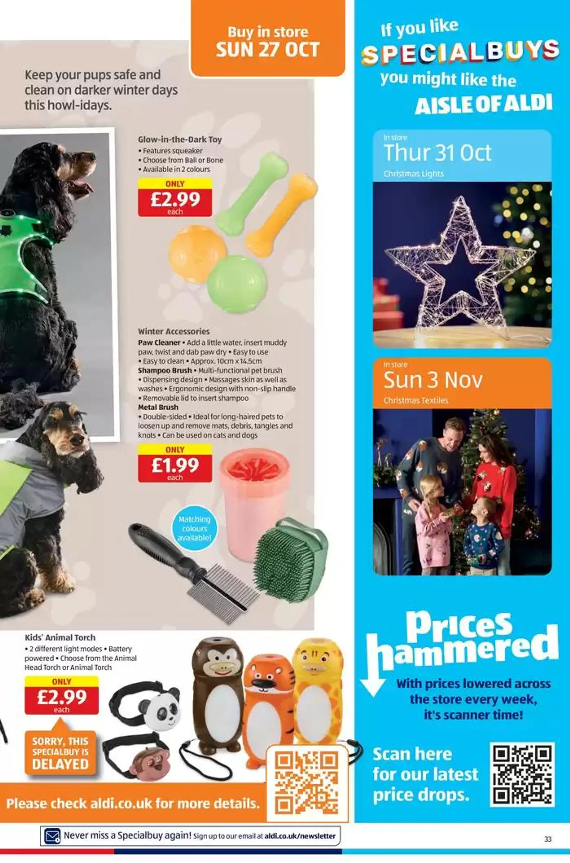 Aldi SpecialBuys Scotland from 19 October to 2 November 2024 - Catalogue Page 32