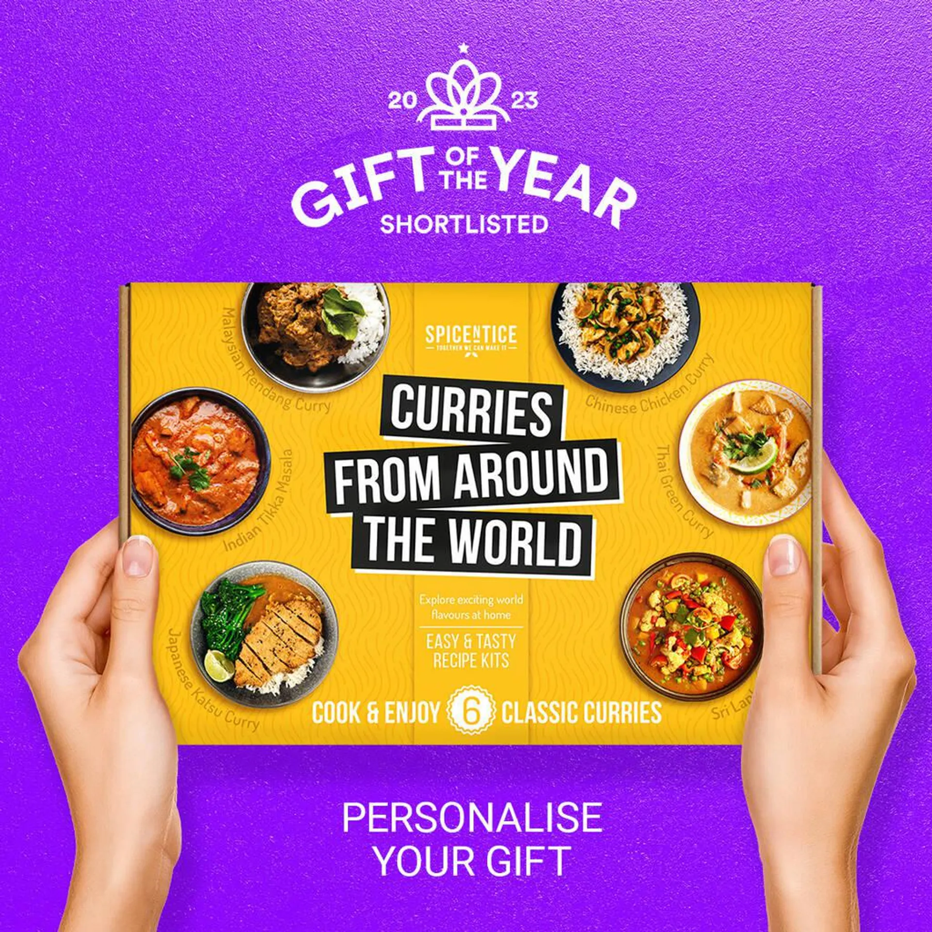 Curries From Around The World, Personalised Gift