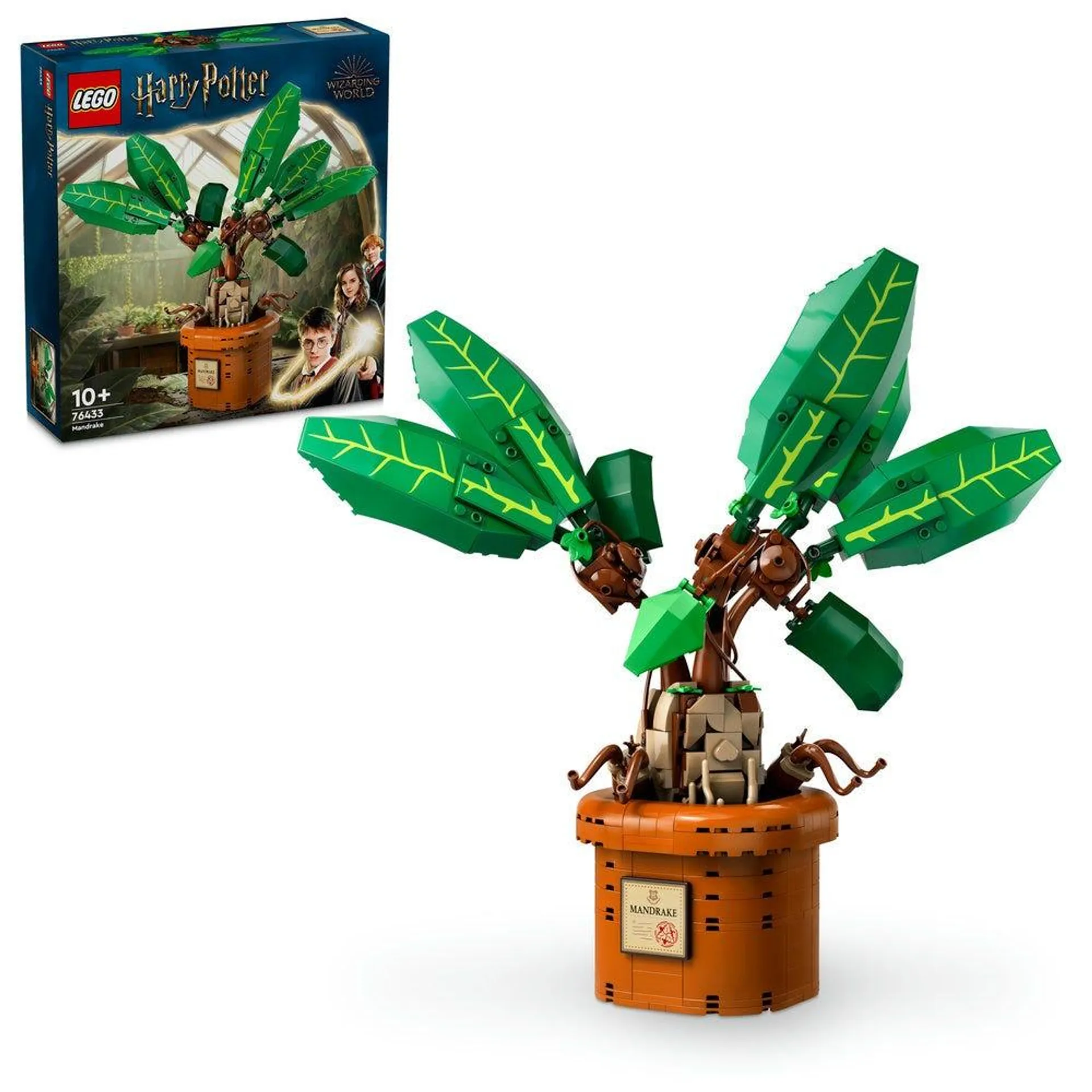 LEGO® Harry Potter™ Mandrake Plant Toy, Magical Gift 76433