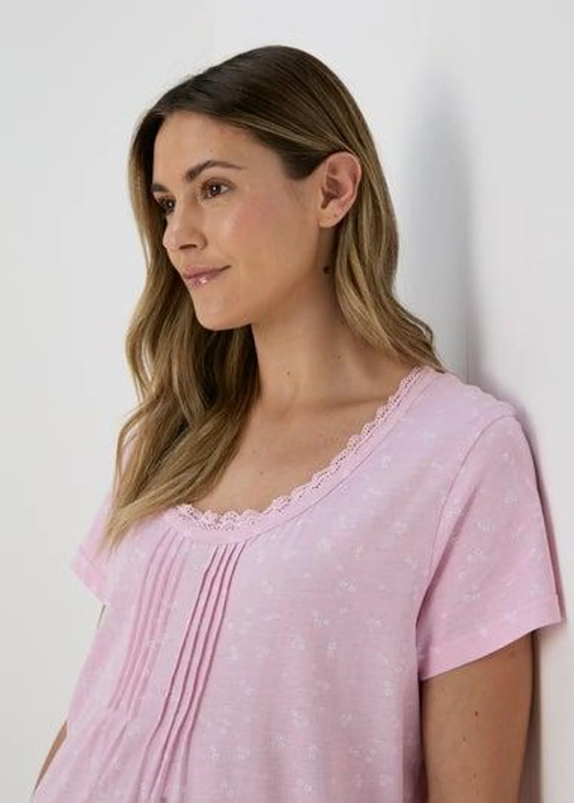 Pink Lace Nighties