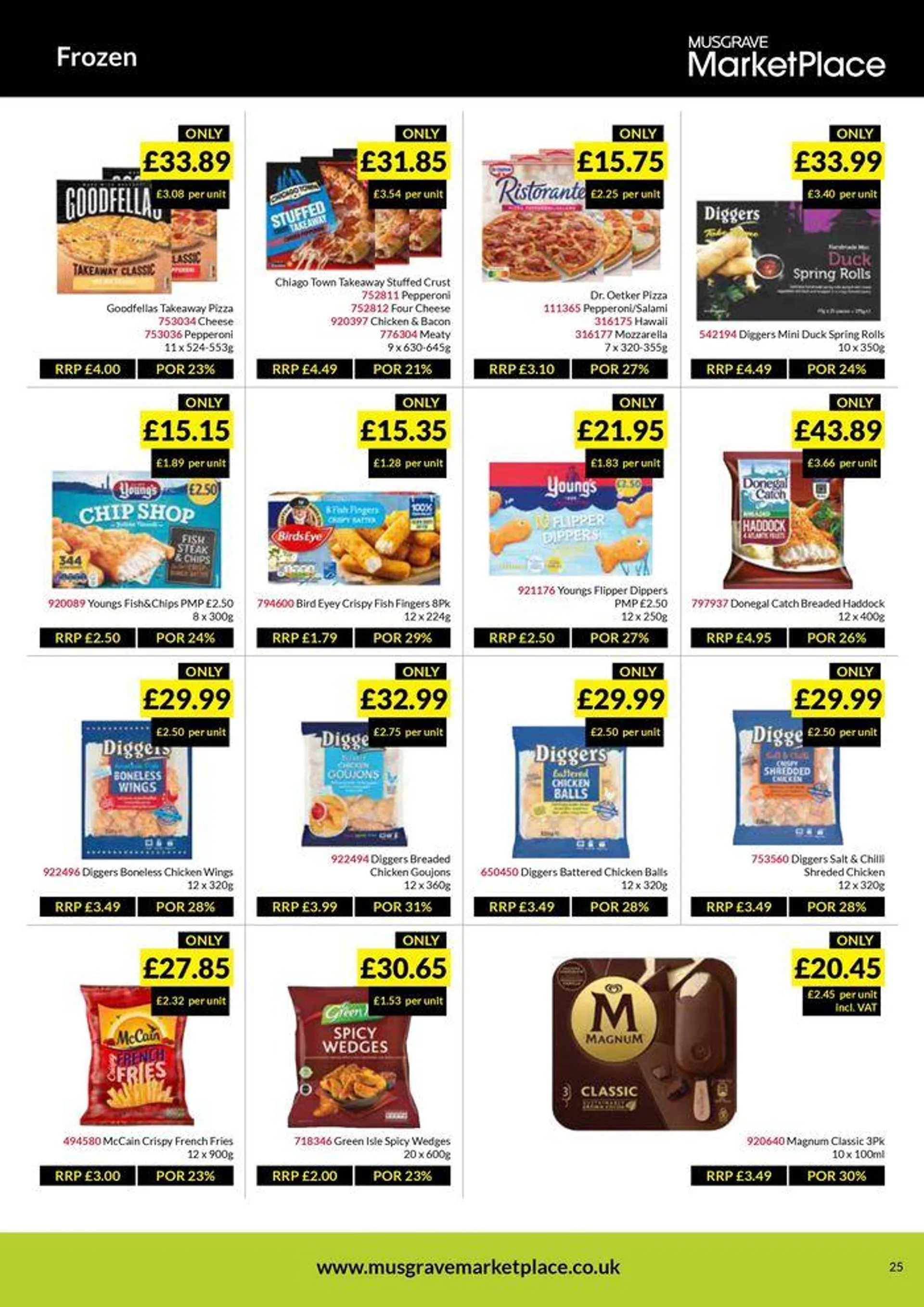 RETAIL DEALS - 25